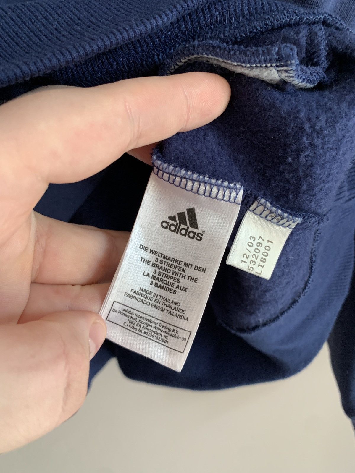 Adidas British and Irish Lions Vintage Rugby Zip Jacket Adidas Sz M Size US M / EU 48-50 / 2 - 12 Thumbnail