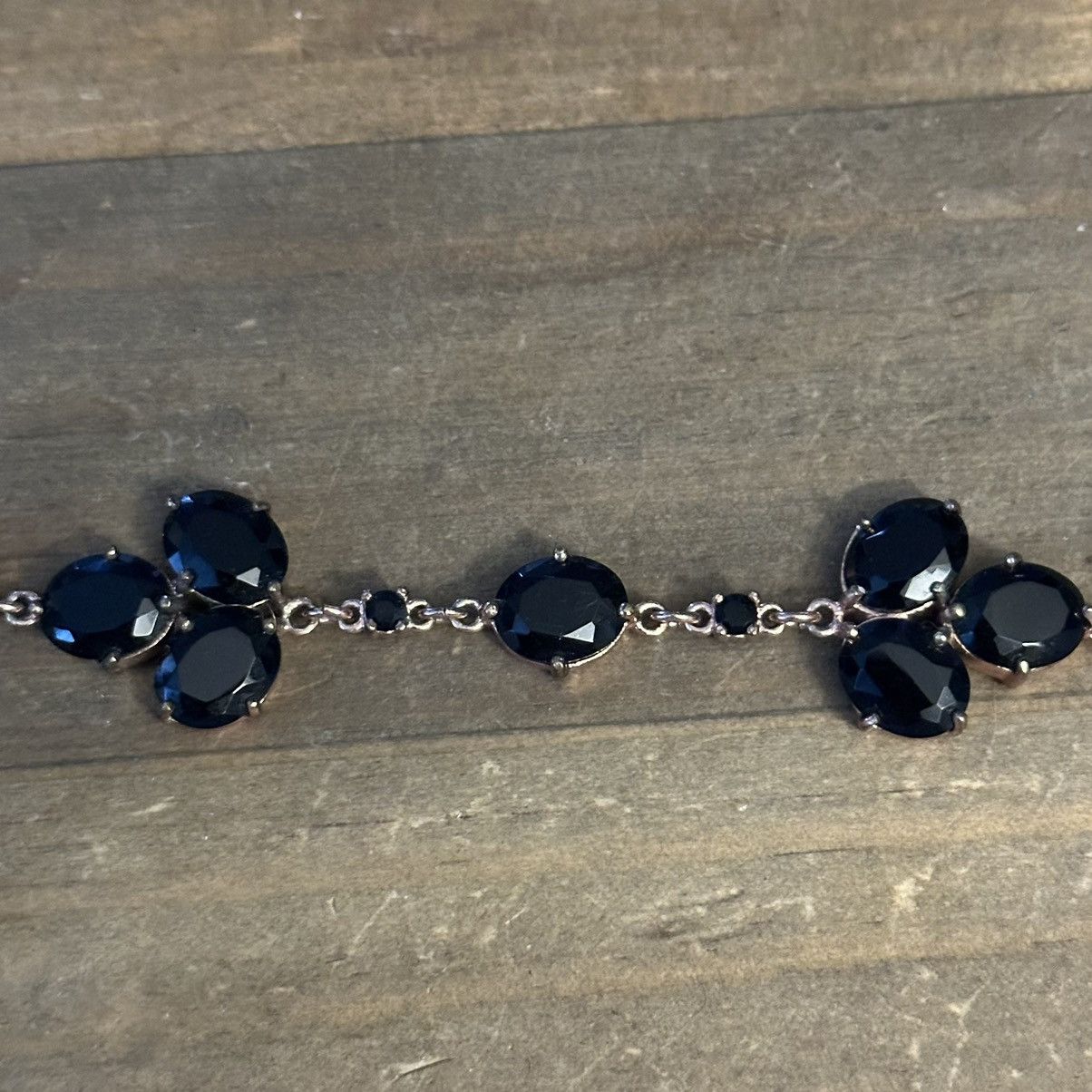 J.Crew J. Crew black stone chain bracelet Size ONE SIZE - 4 Thumbnail