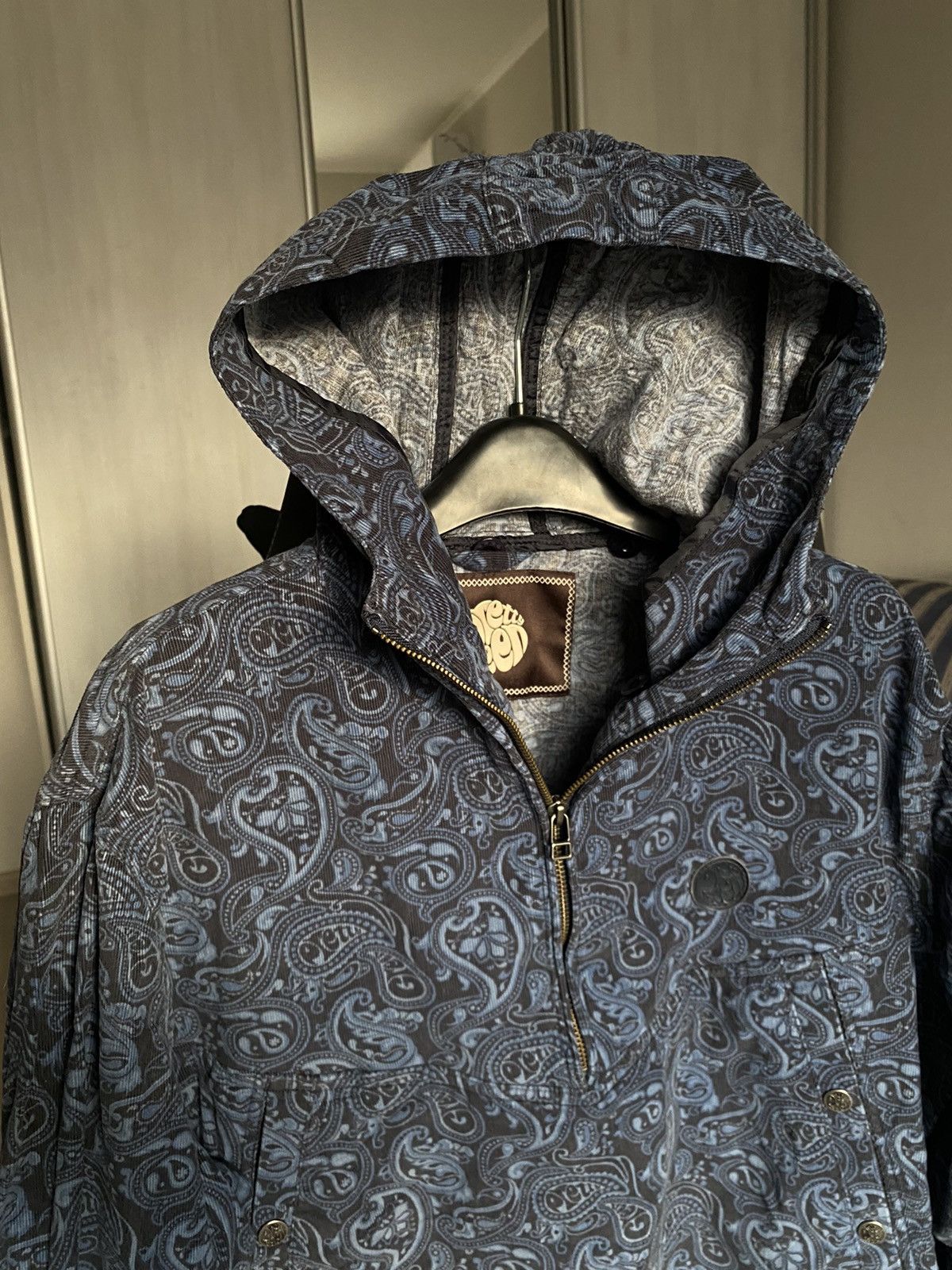 Pretty Green × Vintage Pretty Green anorak full print paisley light jacket Size US M / EU 48-50 / 2 - 3 Thumbnail