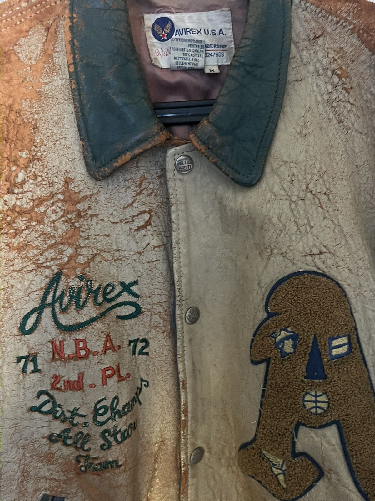 Avirex × Vintage Avirex Leather Jacket Size US M / EU 48-50 / 2 - 3 Thumbnail