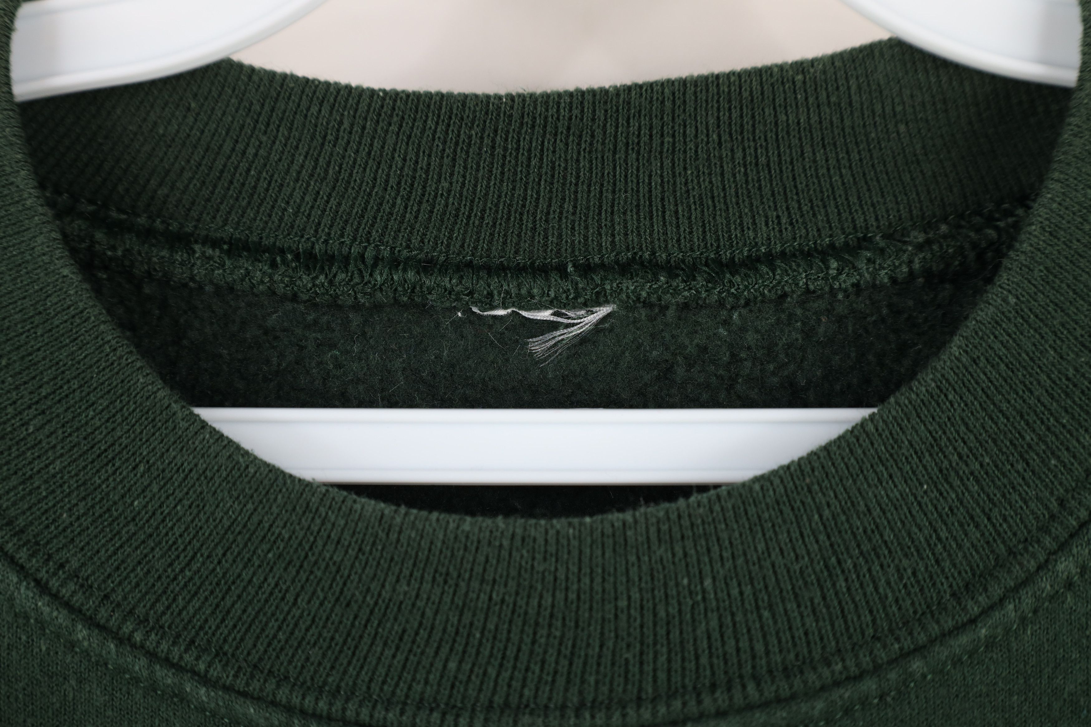 Vintage Vintage 90s Spell Michigan State University Sweatshirt Green Size US L / EU 52-54 / 3 - 4 Thumbnail