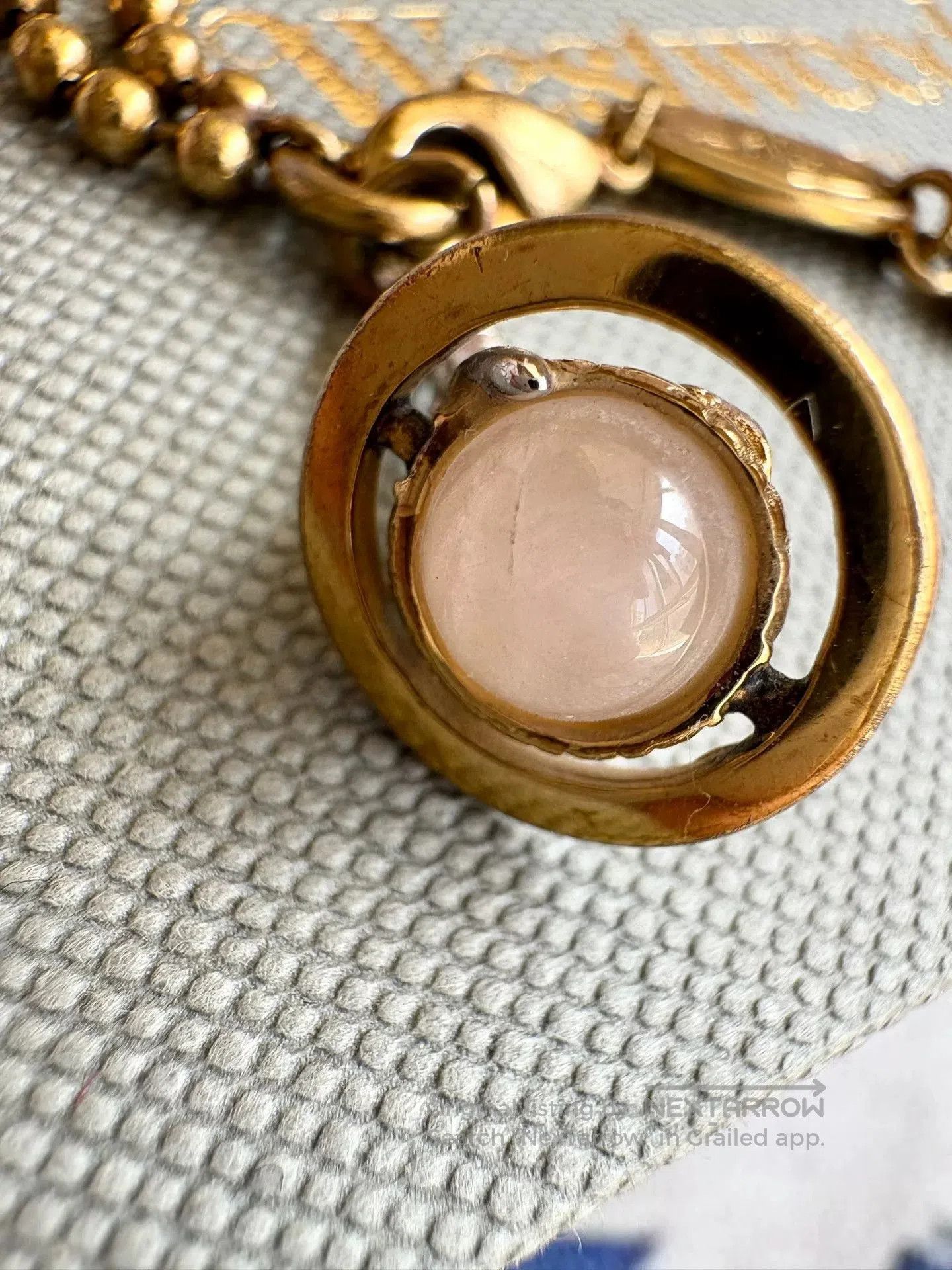 Vivienne Westwood Vivienne Westwood Vintage Pink Jade Bracelet. Size ONE SIZE - 3 Thumbnail