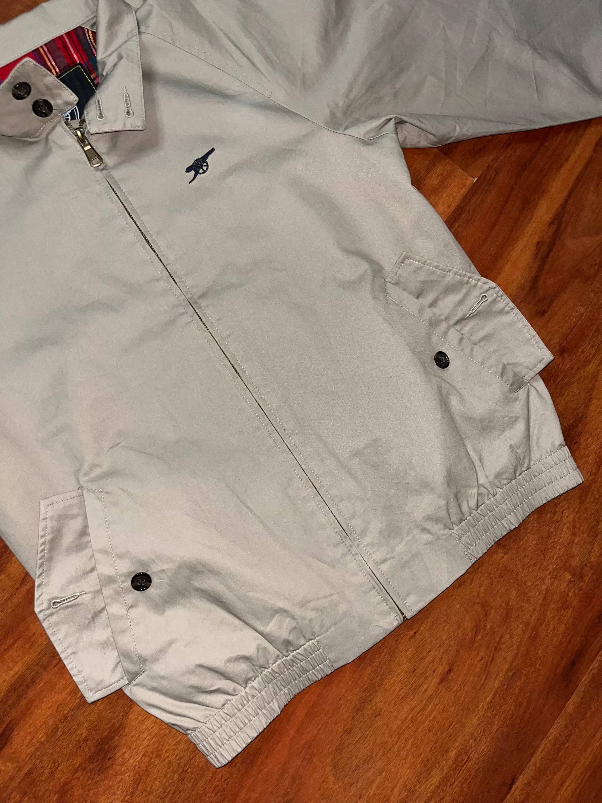 New England Outerwear Arsenal London England Checkered Harrington Jacket Size US M / EU 48-50 / 2 - 4 Thumbnail