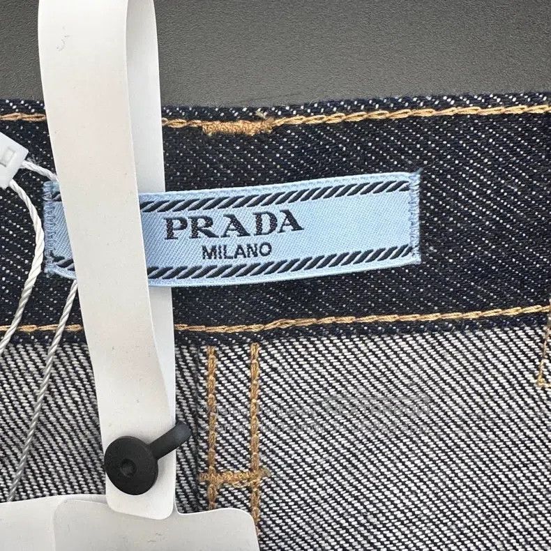 Prada Prada Red-eared denim jeans Size 25" / US 0 / IT 36 - 3 Thumbnail