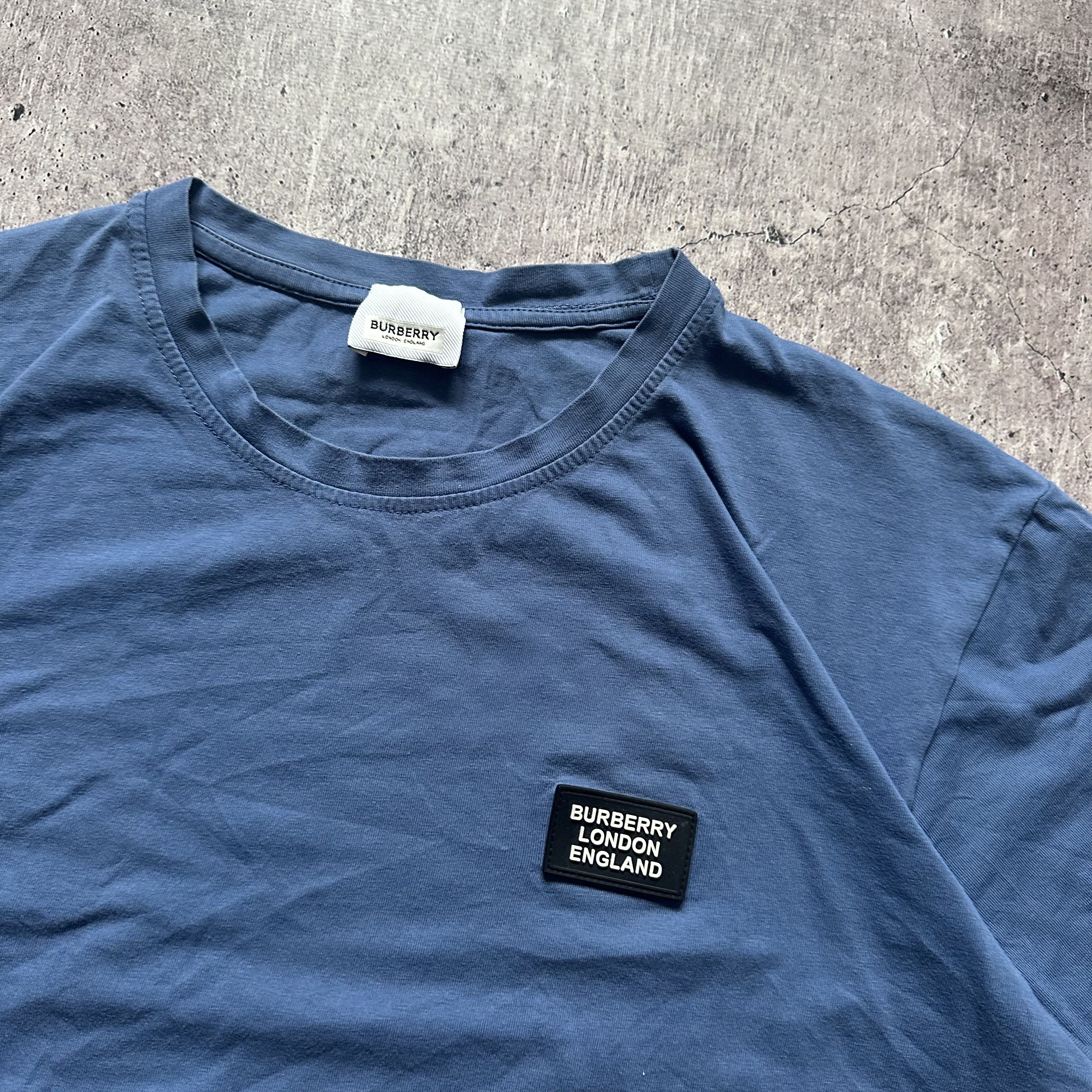 Burberry Burberry London England Box Logo T Shirt Size US L / EU 52-54 / 3 - 2 Thumbnail