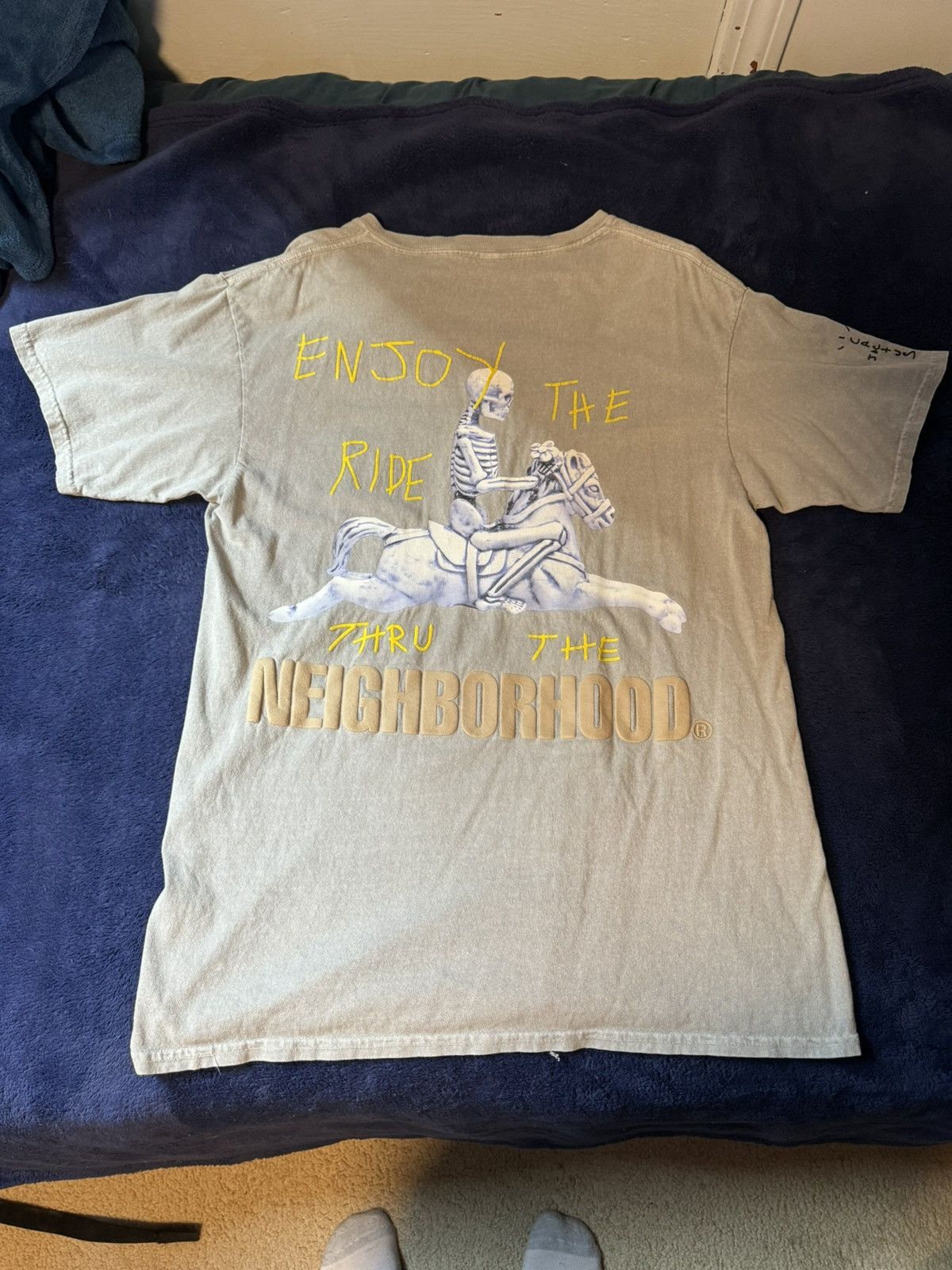 Travis Scott Travis Scott x Neighborhood Tee Size US L / EU 52-54 / 3 - 2 Thumbnail