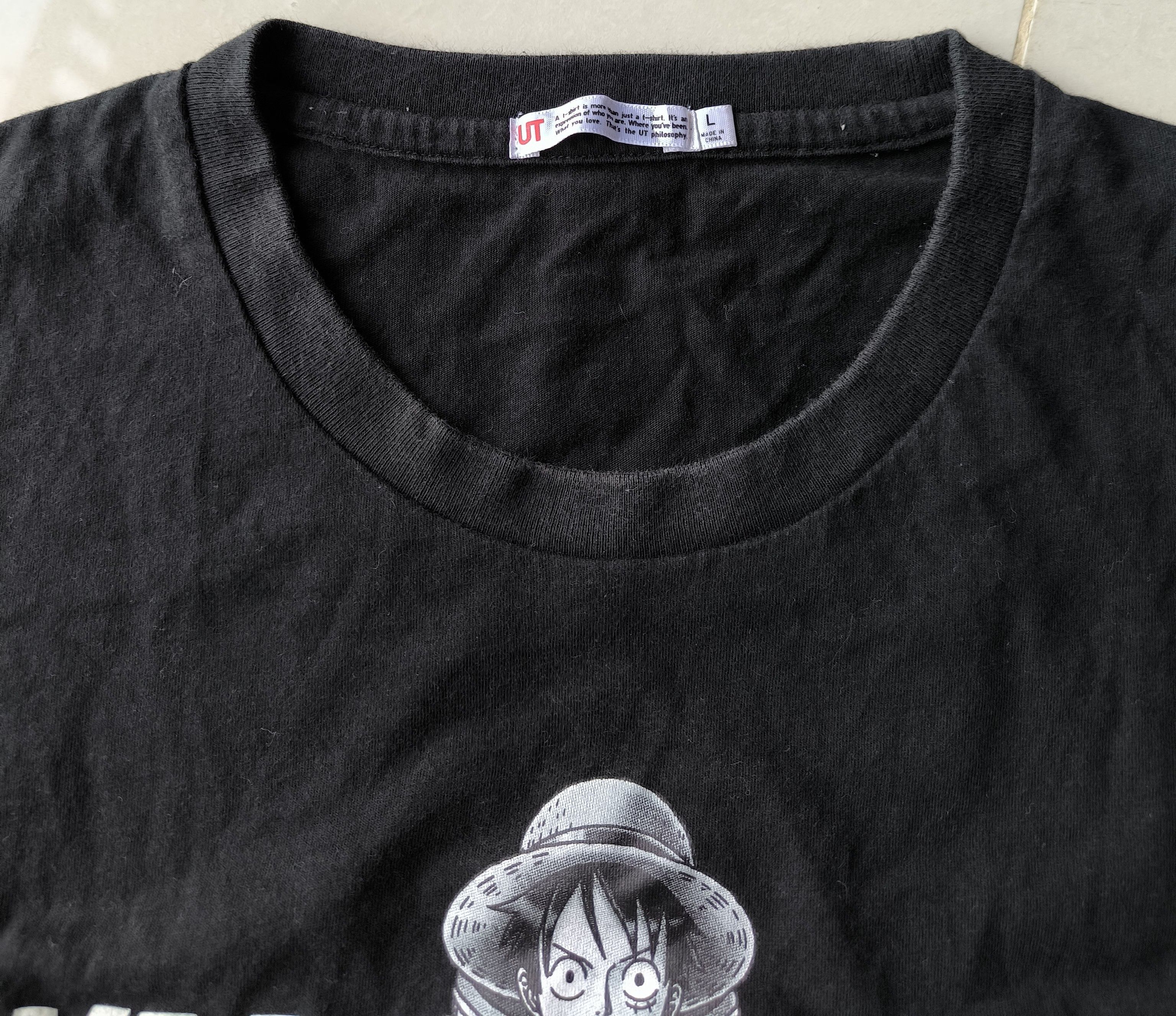 Anime One Piece "I'm gonna be King of the Pirates" Monkey Luffy Size US L / EU 52-54 / 3 - 2 Thumbnail