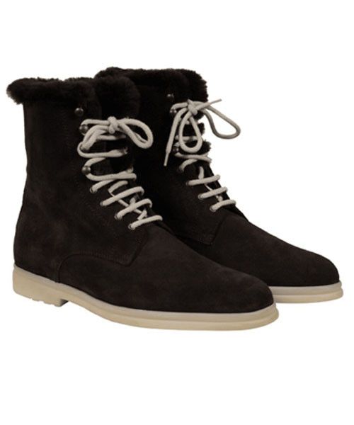 Loro Piana Beaver Fur Snow Dream Walk Boots - 02200 Size US 10 / EU 43 - 1 Thumbnail