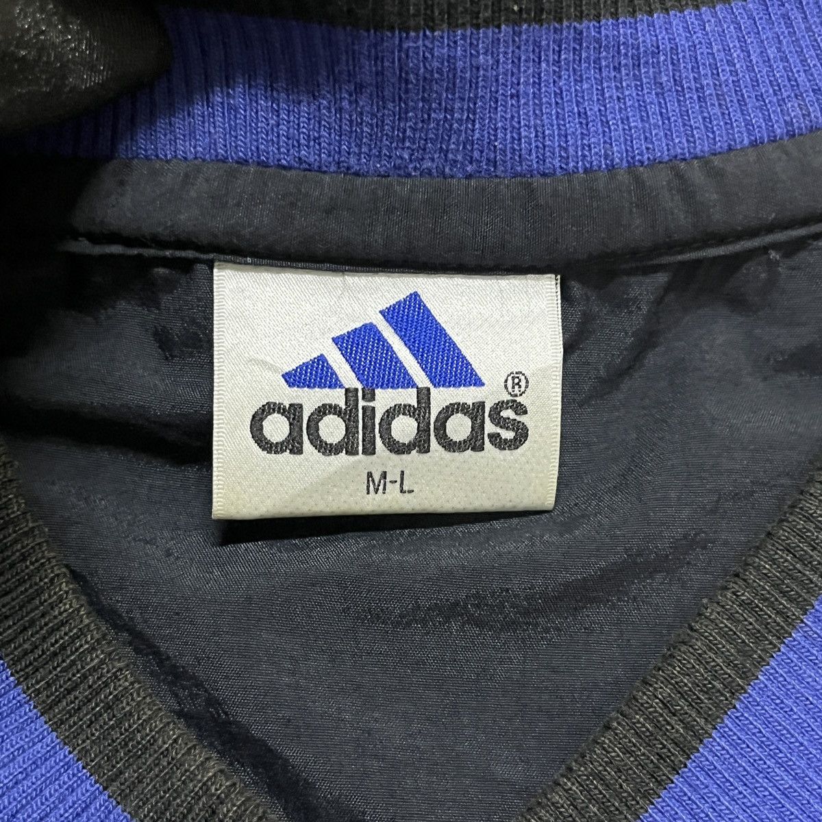 Adidas × Vintage Vintage Adidas 3 Stripes Jersey Size US L / EU 52-54 / 3 - 7 Thumbnail