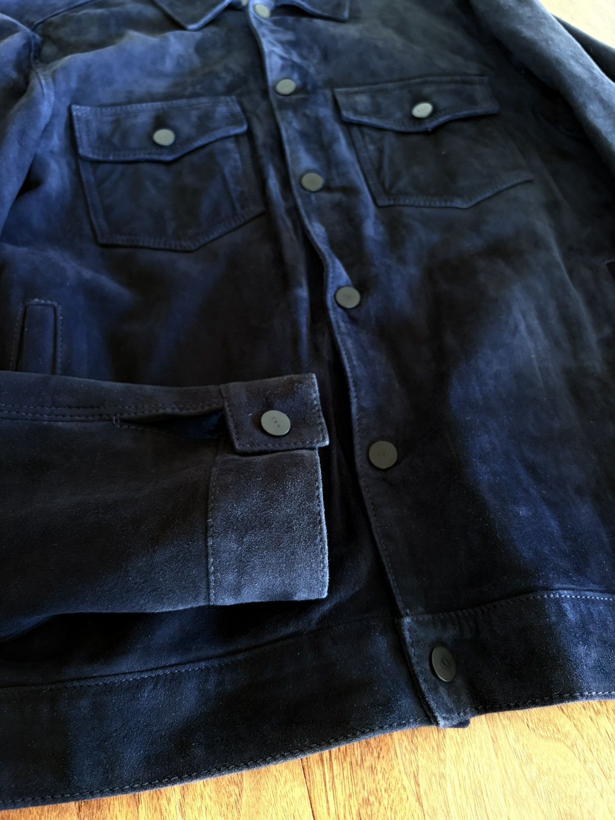Tom Ford ARI SOHO Suede Collin Jacket $2,995 Retail Size US M / EU 48-50 / 2 - 24 Thumbnail
