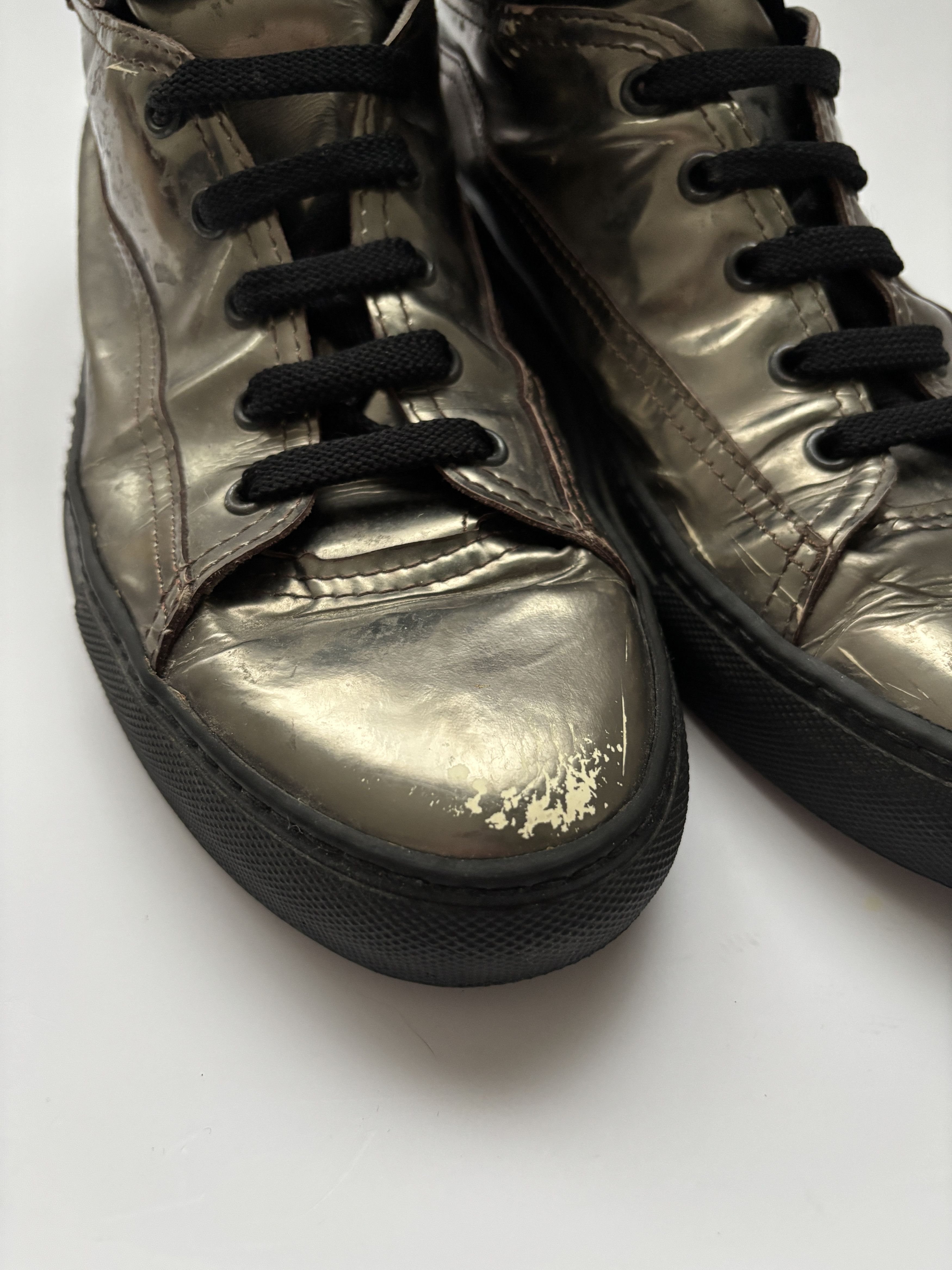 Raf Simons ⚡️QUICK SALE⚡️2009 Raf Simons Gold Astronaut Sneakers Size US 10 / EU 43 - 9 Thumbnail