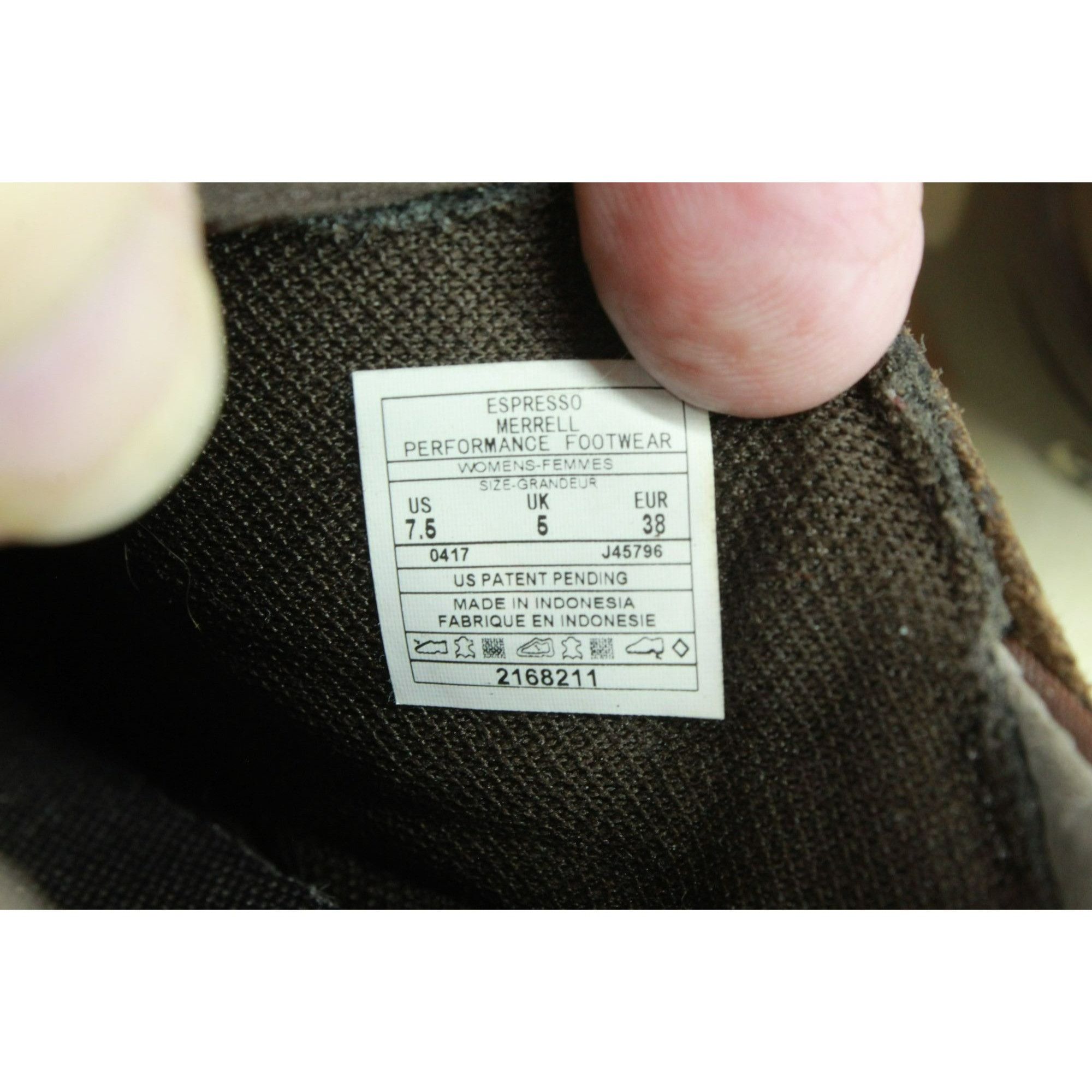 Merrell Merrell Espresso Brown Leather Slip‑On Moccasins Size 7.5 Size US 7.5 / IT 37.5 - 8 Thumbnail