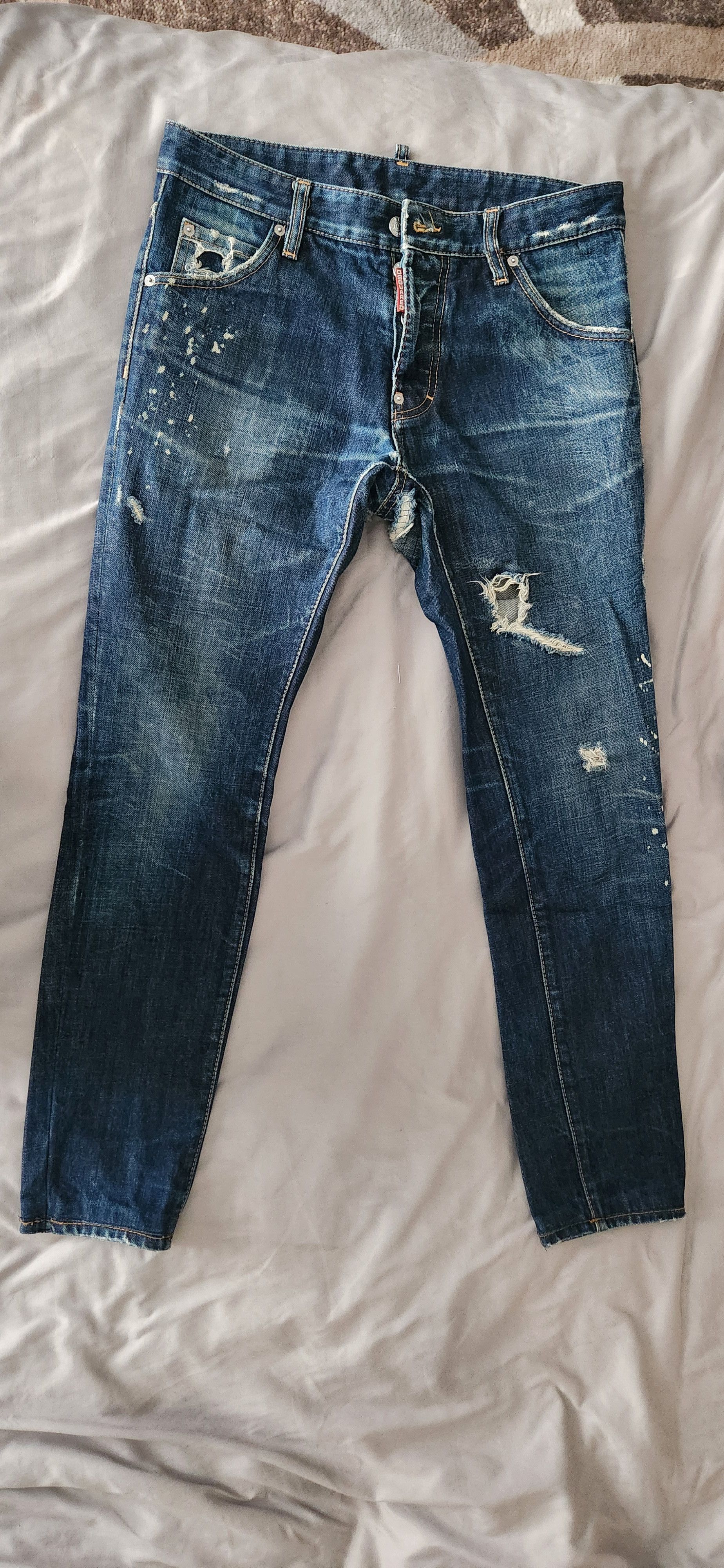 DSQUARED2 Distressed Jeans