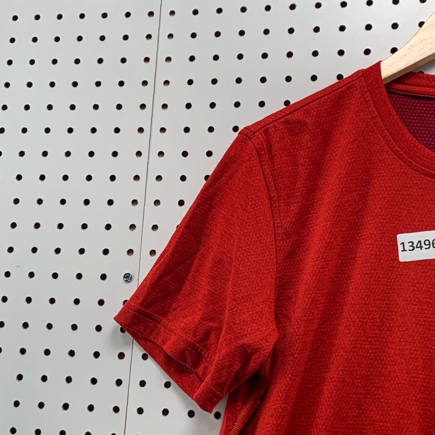 Adidas Adidas Red Short Sleeve T-Shirt Adult Size Small Logo Sports Activewear Mens Size US 29 - 4 Thumbnail