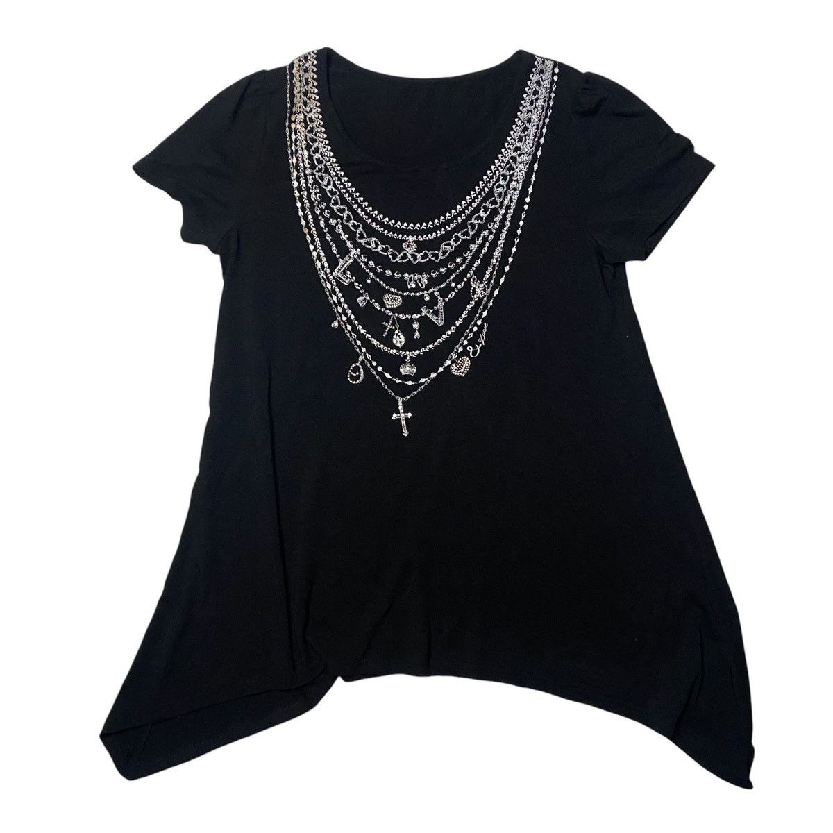 If Six Was Nine 2000's Masami Satomi Chain Necklace Shirt Size US M / EU 48-50 / 2 - 2 Thumbnail