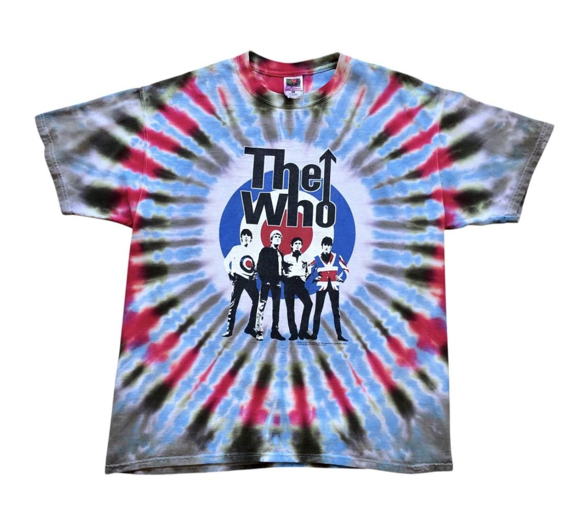 Fruit Of The Loom Vintage The Who Tie Dye Psychedelic XL Size US XL / EU 56 / 4 - 1 Thumbnail