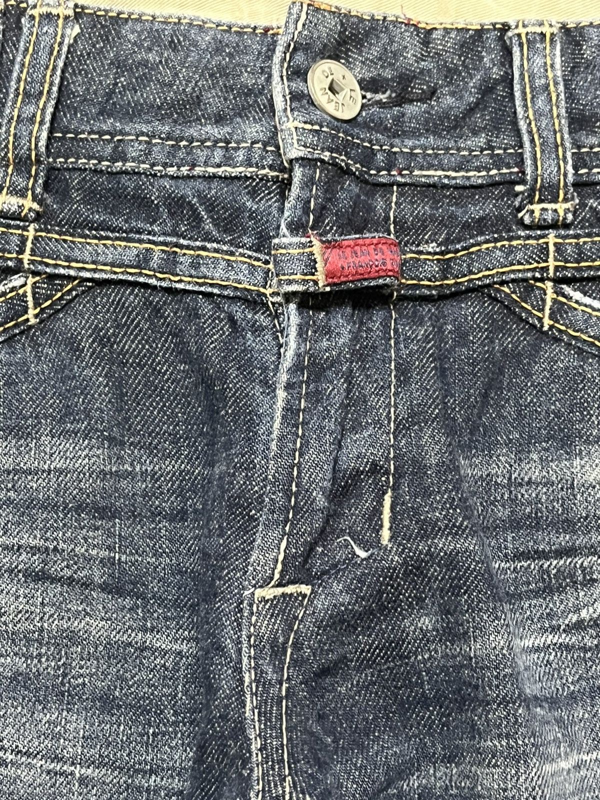 Marithe + Francois Girbaud Vintage Le Jean De Marithe Francois Avantgarde Denim Size US 28 / EU 44 - 8 Thumbnail