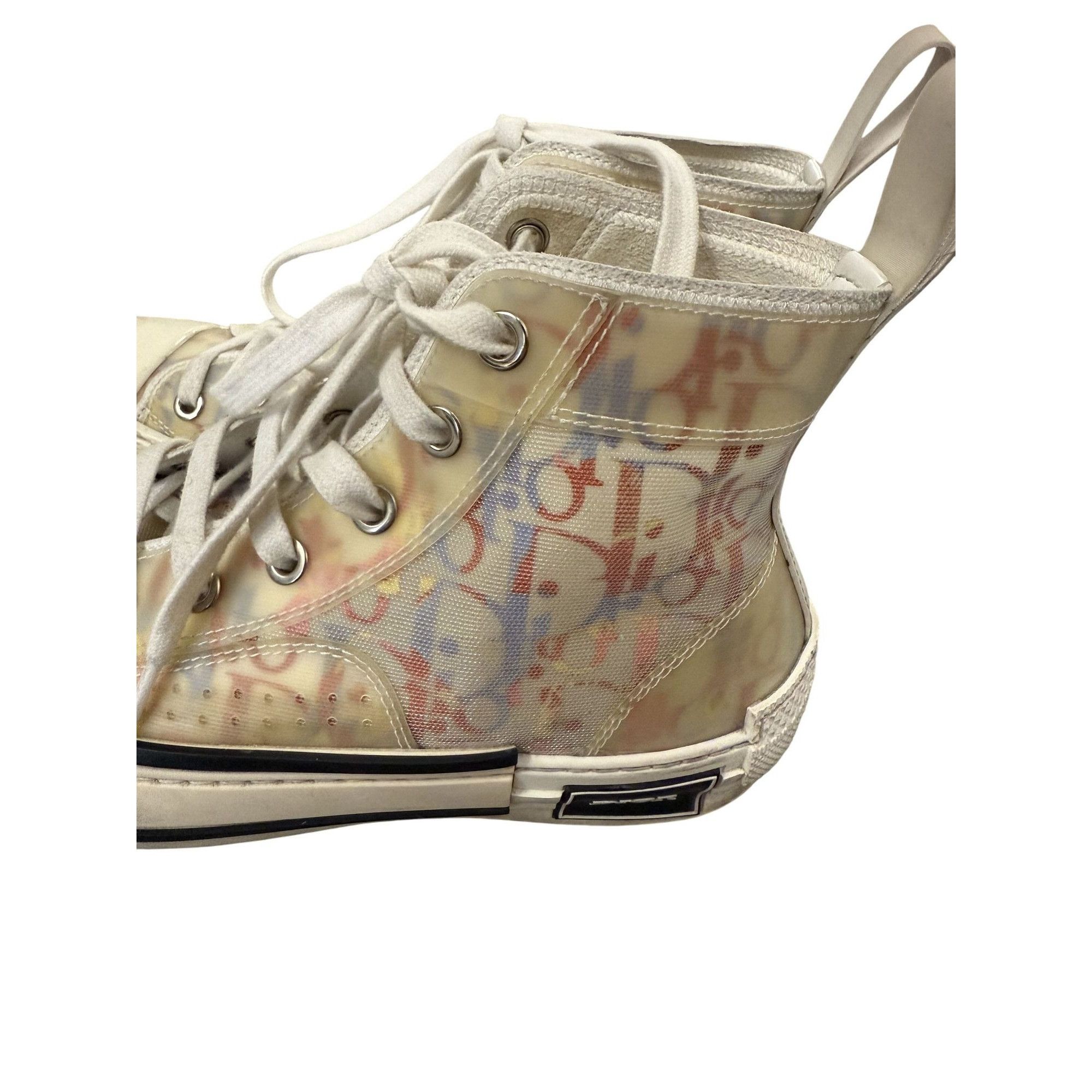 Dior Christian Dior High-Top Sneakers Womens Size 35 Multicolor C Size US 5 / IT 35 - 9 Thumbnail