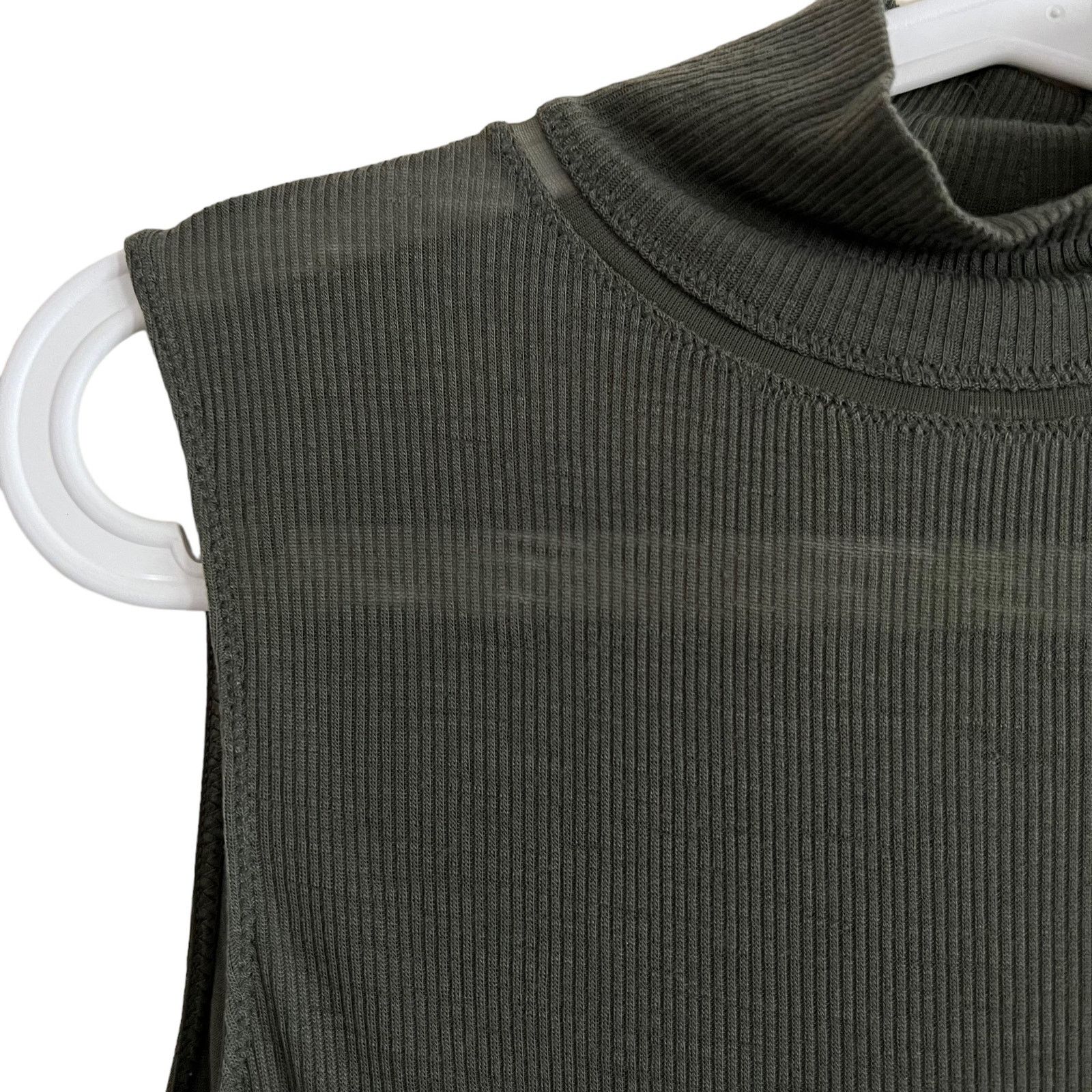 Rag & Bone rag & bone Sleeveless Mock Neck Ribbed Top Size Small Size S / US 4 / IT 40 - 4 Thumbnail