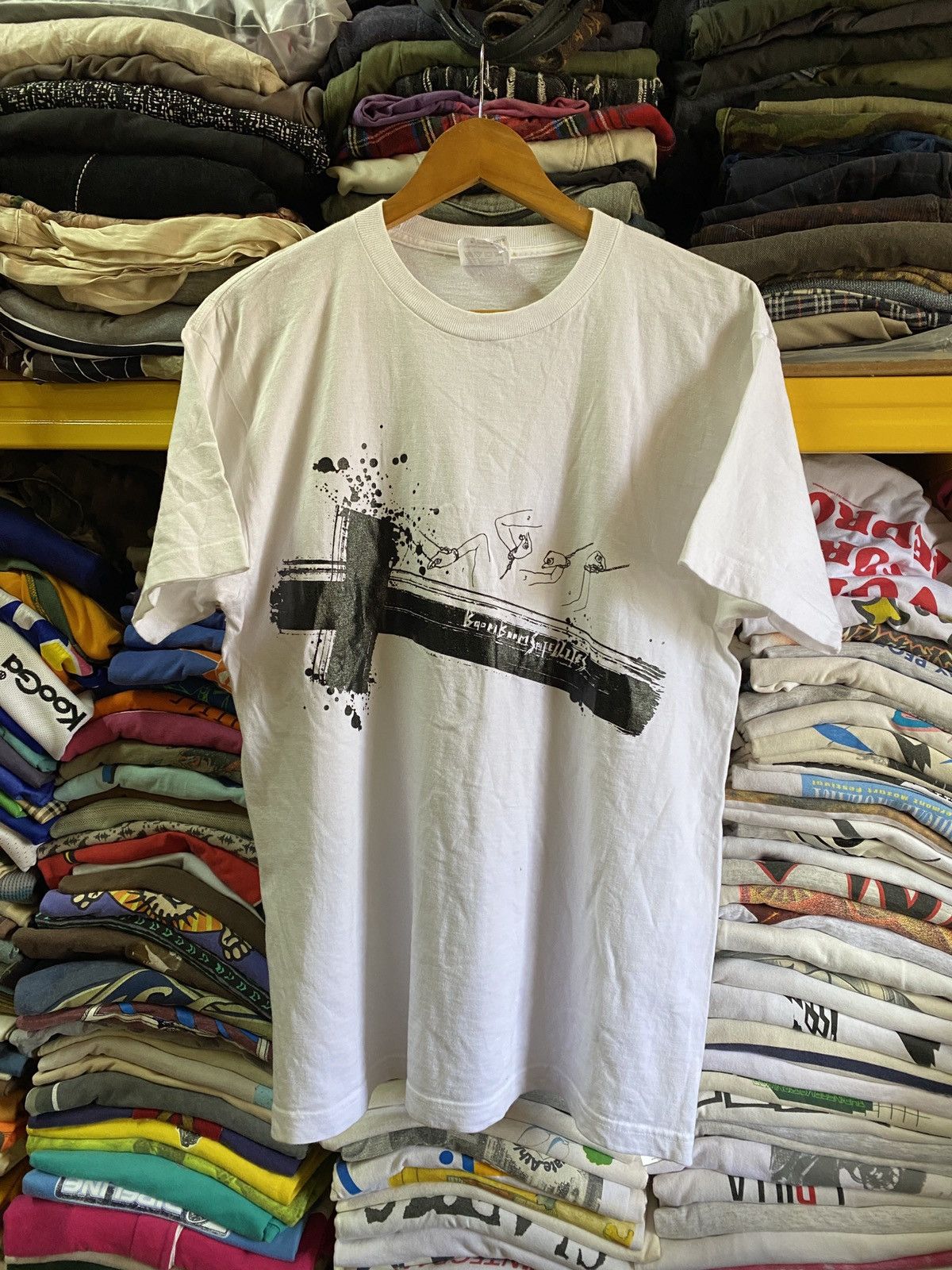 Band Tees × Vintage Vintage Boom Boom Satellites electronic duo japanese band Size US L / EU 52-54 / 3 - 1 Thumbnail