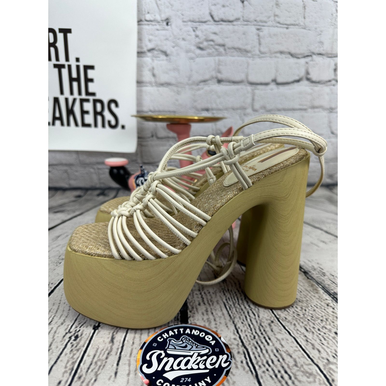 Sam Edelman Sam Edelman Gia Platform Sandals Womens 7 EU 37 Strappy Heel Size US 7 / IT 37 - 3 Thumbnail