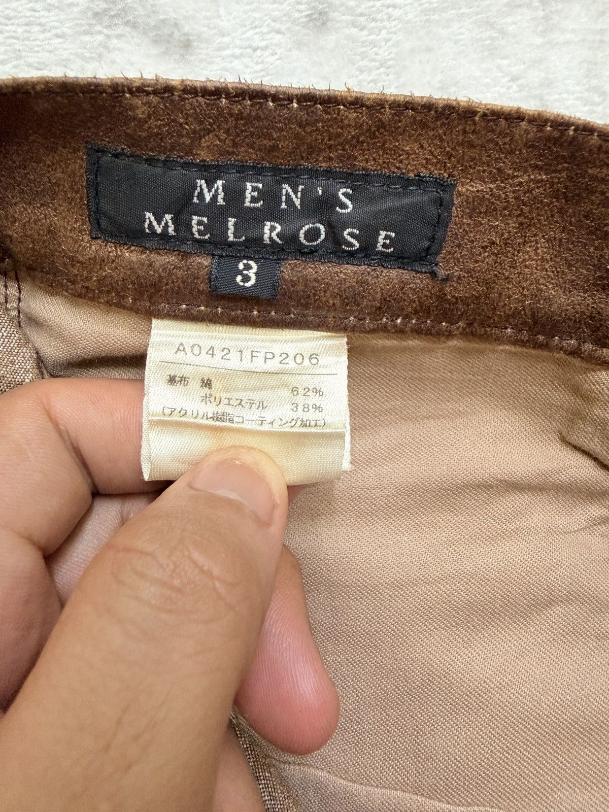 Vintage Mens Melrose Ricky Waxed Jeans Leather Look Straight Denim Size US 28 / EU 44 - 13 Thumbnail