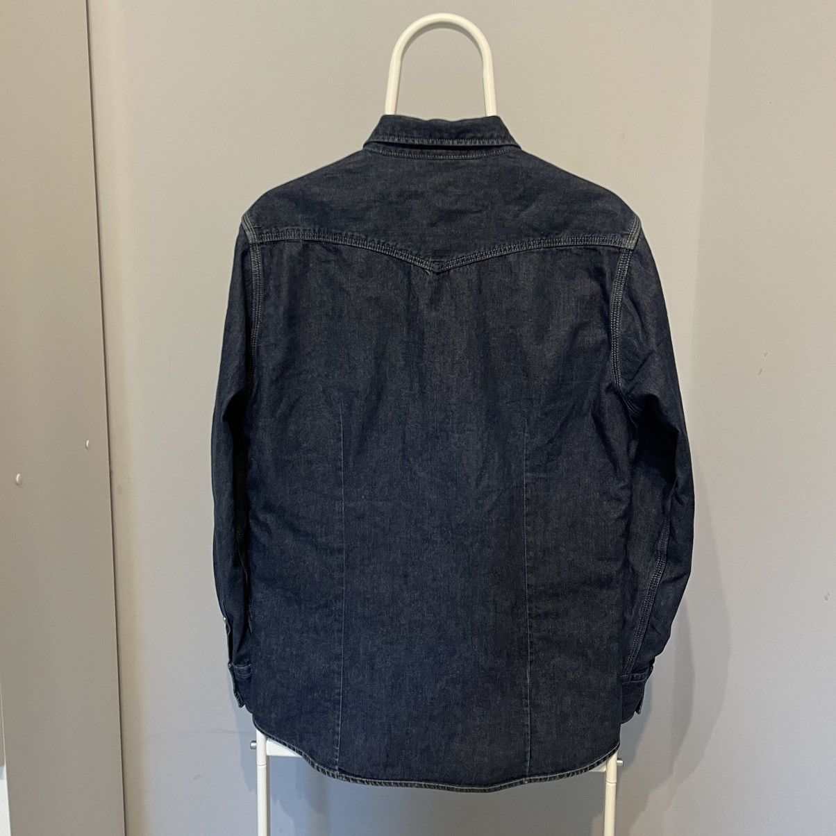 Japanese Brand × Muji Muji Denim jacket jeans streetwear y2k rare vintage Size US XL / EU 56 / 4 - 7 Thumbnail