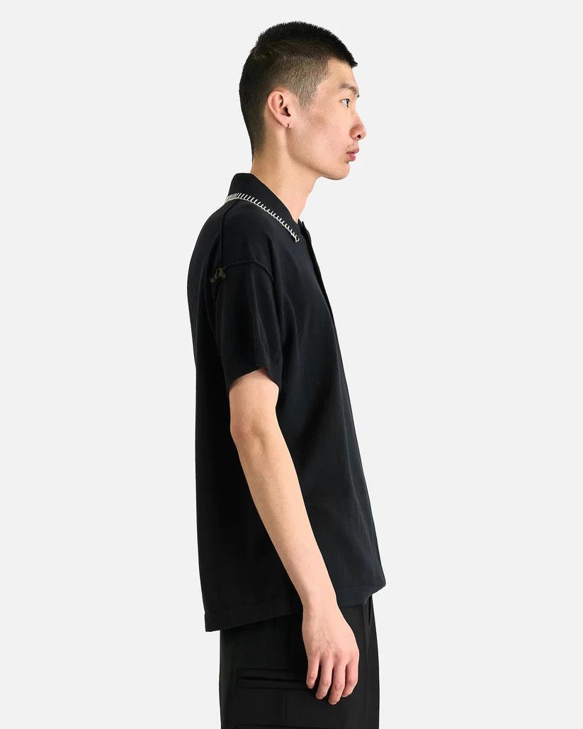 Namacheko o1s1v1r1oon0825 Polo Knit in Blue Nero Size US S / EU 44-46 / 1 - 2 Thumbnail