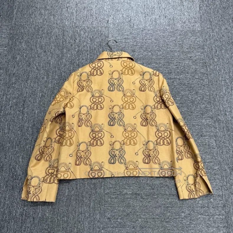 Hermes Hermes Patterned Linen Jacket Size XS / US 0-2 / IT 36-38 - 5 Thumbnail