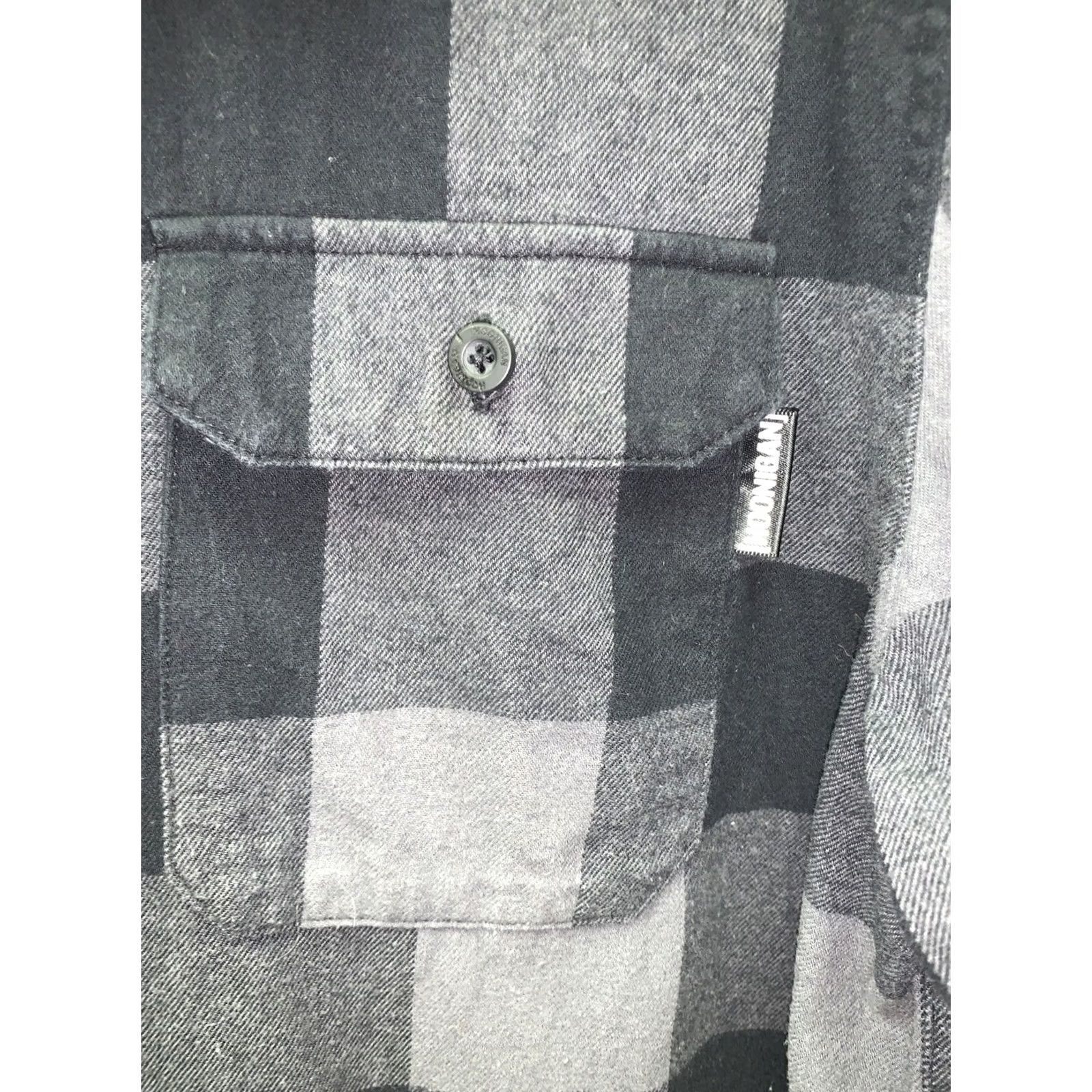 Joe Browns Hoonigan Ken Block H Icon Flannel Button-Up Shirt Gray Black L Shirt Mens Plaid Long Sleeve Button-Down Pocket Limited Edition Size US L / EU 52-54 / 3 - 2 Thumbnail