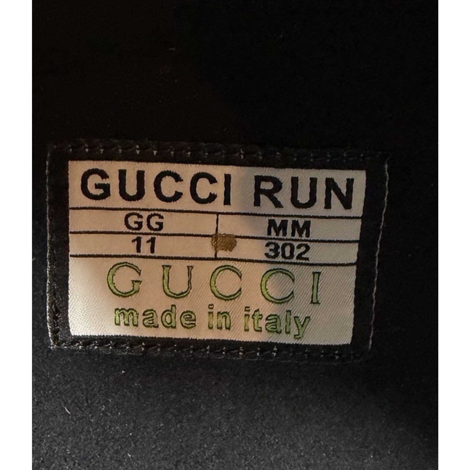 Gucci Size 11.5US - Gucci Run GG Black Yellow Knit Sneakers NEW Size US 11.5 / EU 44-45 - 9 Thumbnail
