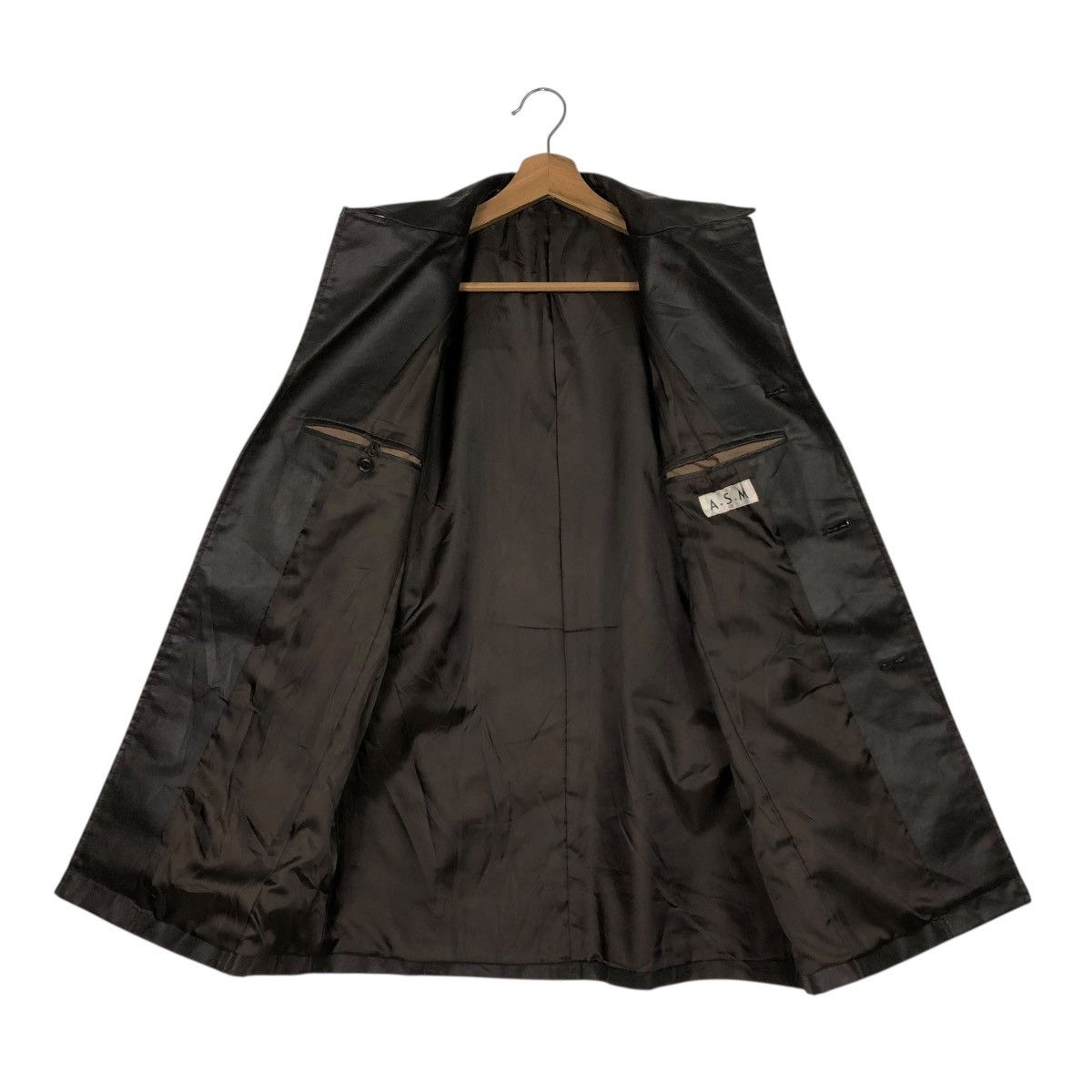 Japanese Brand 🔥VINTAGE SOFT LEATHER CHORE JACKET ASM ISSEY MIYAKE Size US S / EU 44-46 / 1 - 15 Thumbnail