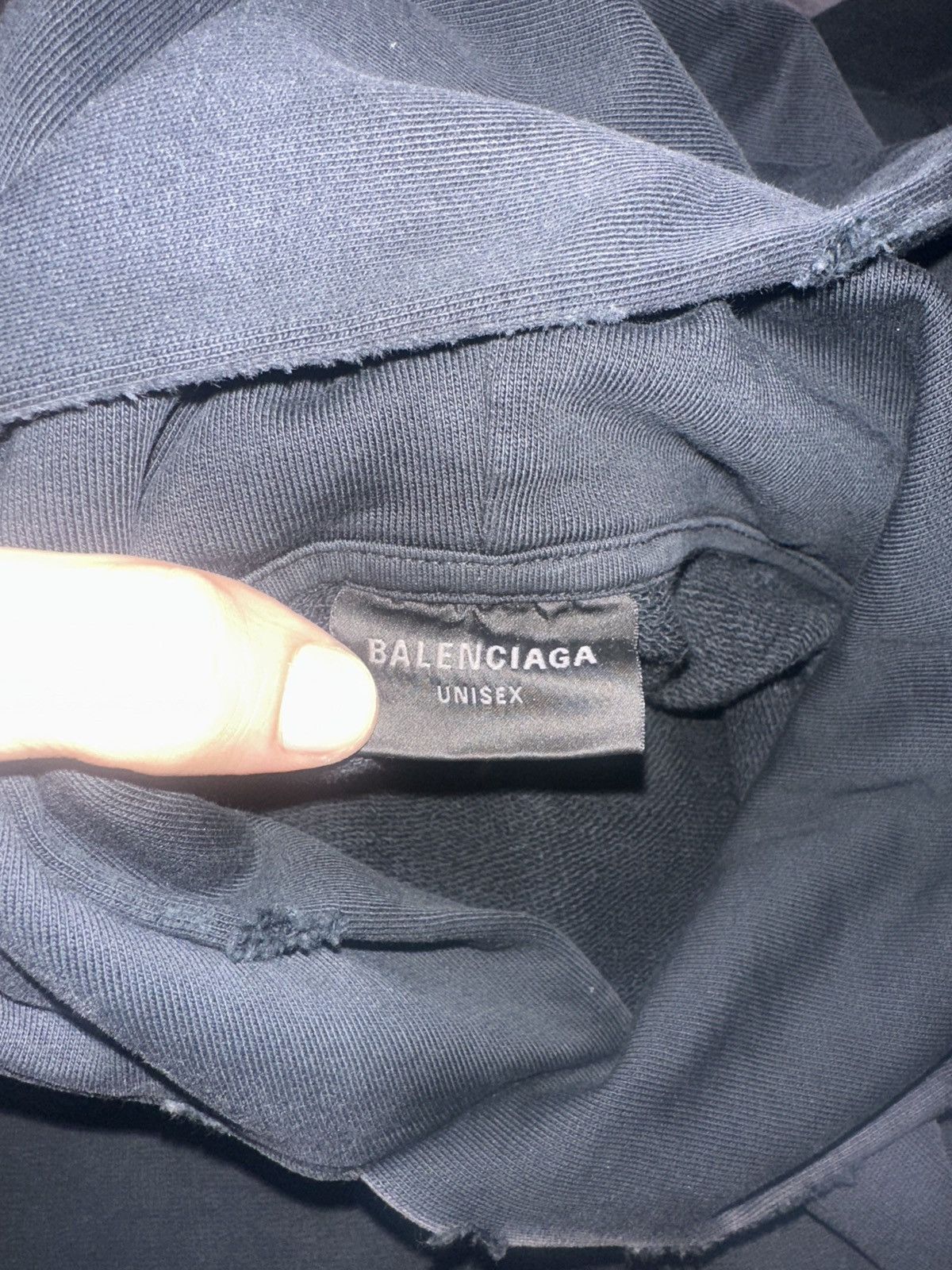 Balenciaga Balenciaga Tape Hoodie Size US L / EU 52-54 / 3 - 4 Thumbnail