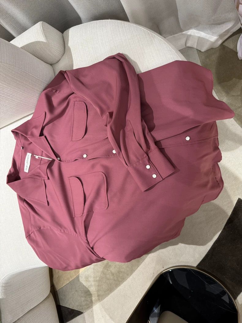 Other Our Legacy size52 Pink long-sleeved shirt Size US L / EU 52-54 / 3 - 3 Thumbnail