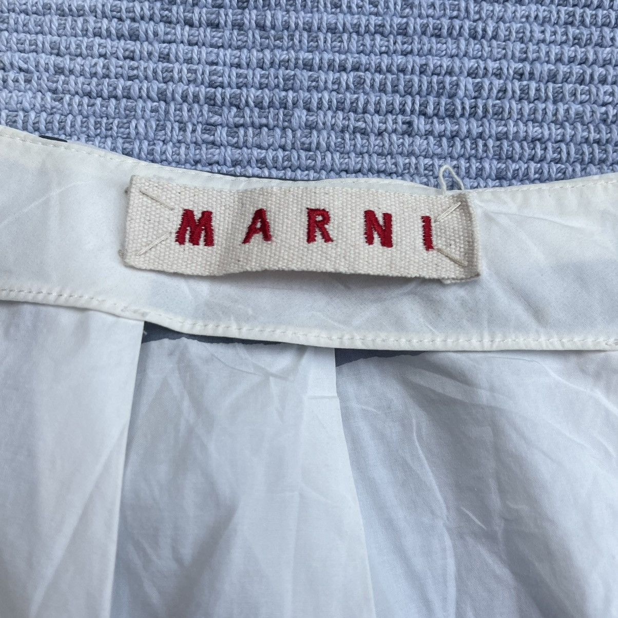 Marni [Used] MARNI Total Pattern Pleated Flare Skirt Knee Length Size 25" / US 0 / IT 36 - 5 Thumbnail