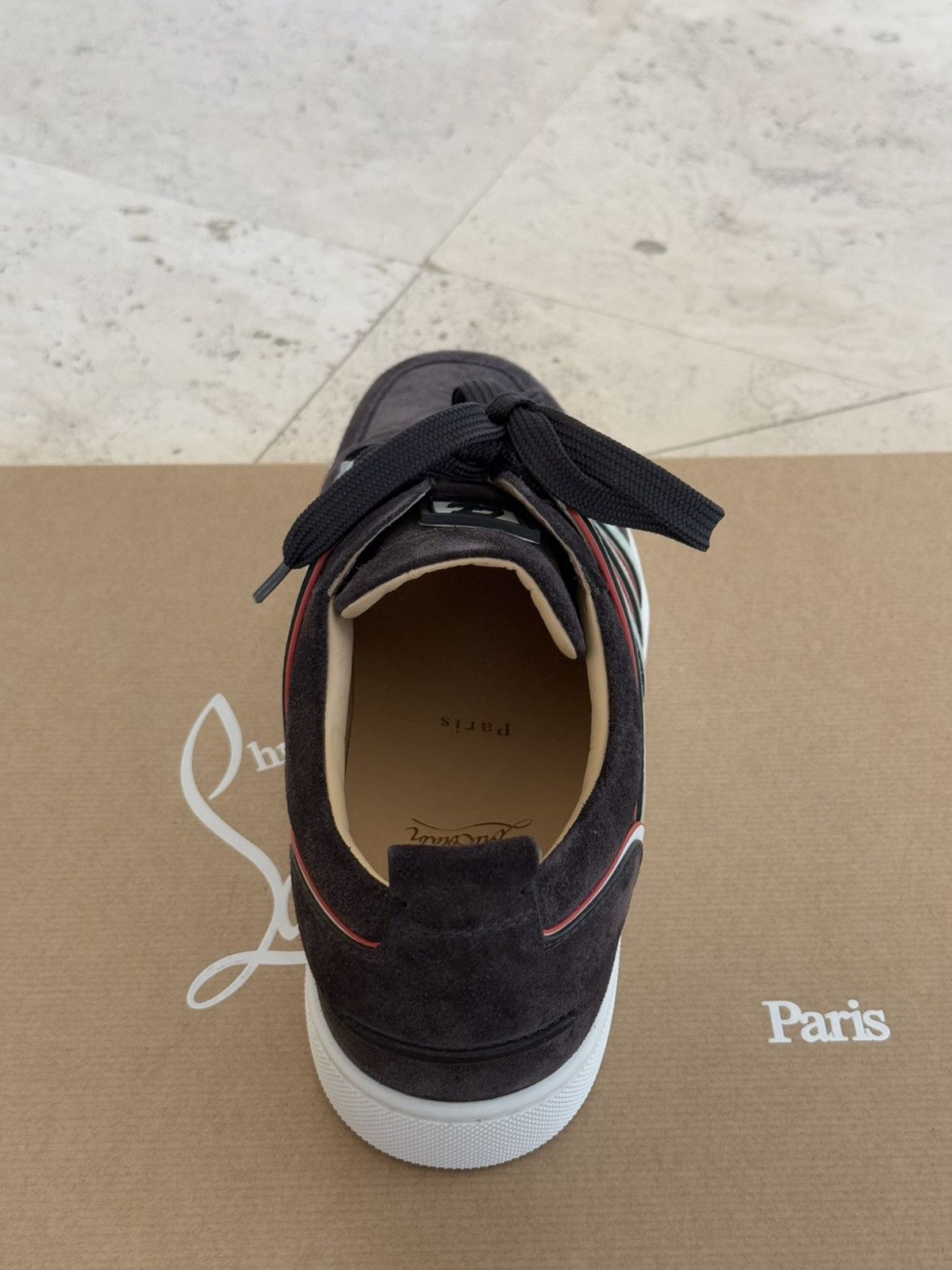 Christian Louboutin Christian Louboutin Navy Sneakers Size US 9 / EU 42 - 5 Thumbnail