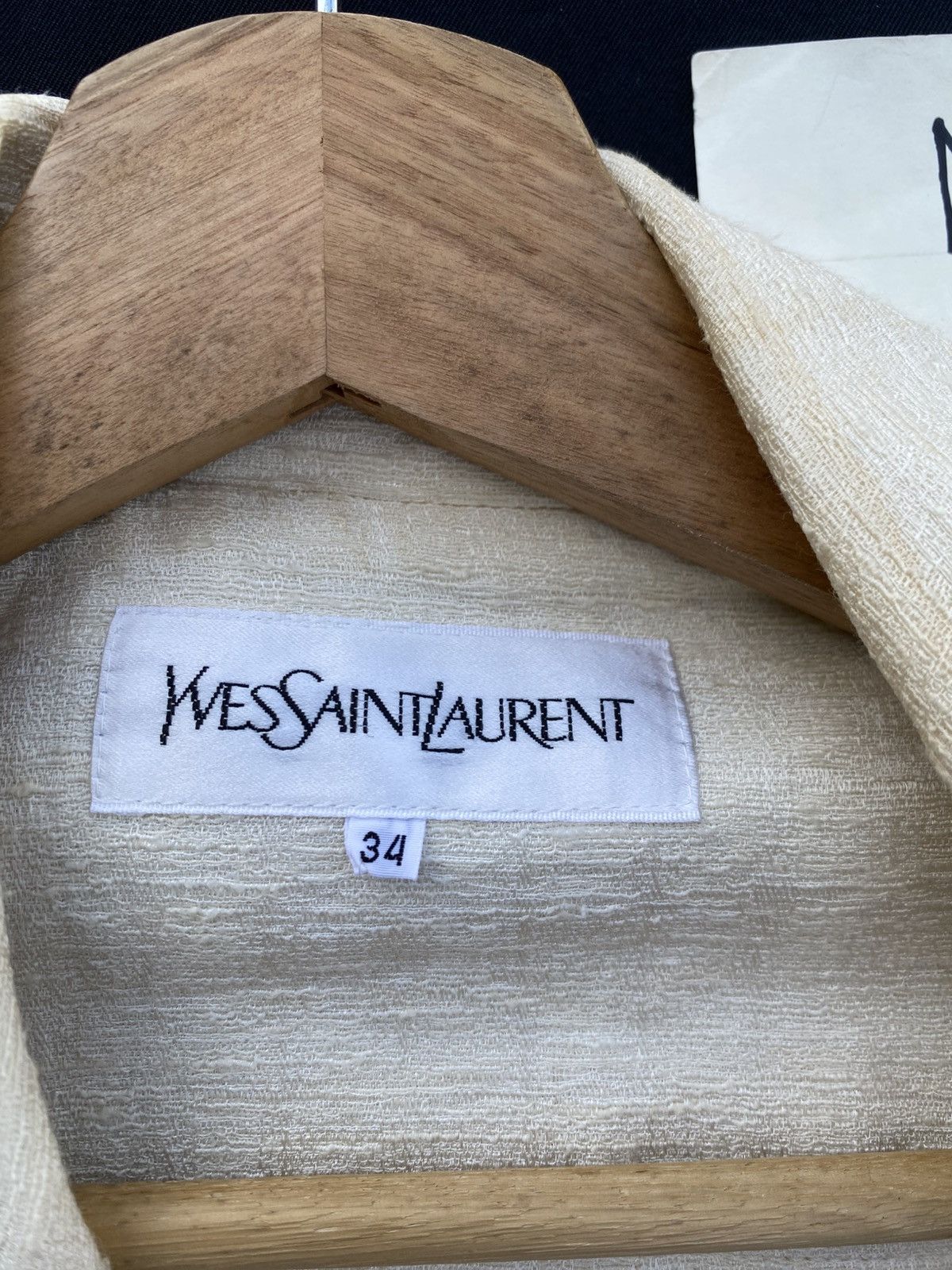 Yves Saint Laurent Rare Vintage YSL Yves Saint Laurent Buttoned Blazer/Jacket Size S / US 4 / IT 40 - 7 Thumbnail