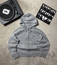 Lettering Oversized Zip-Up Hoodie