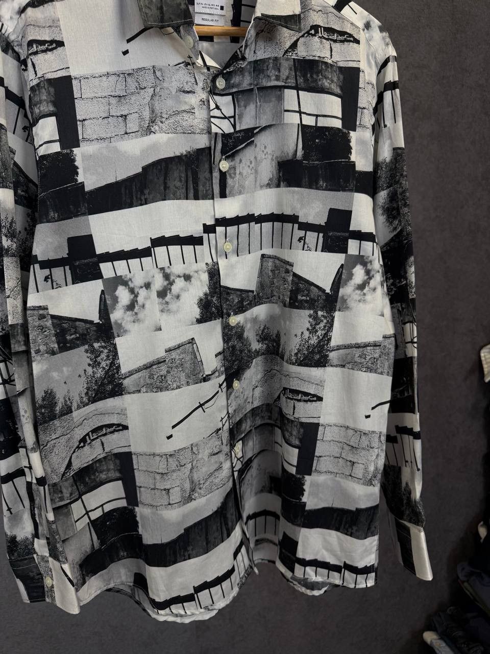 Zara Zara Man art crazy shirt Size US XL / EU 56 / 4 - 3 Thumbnail