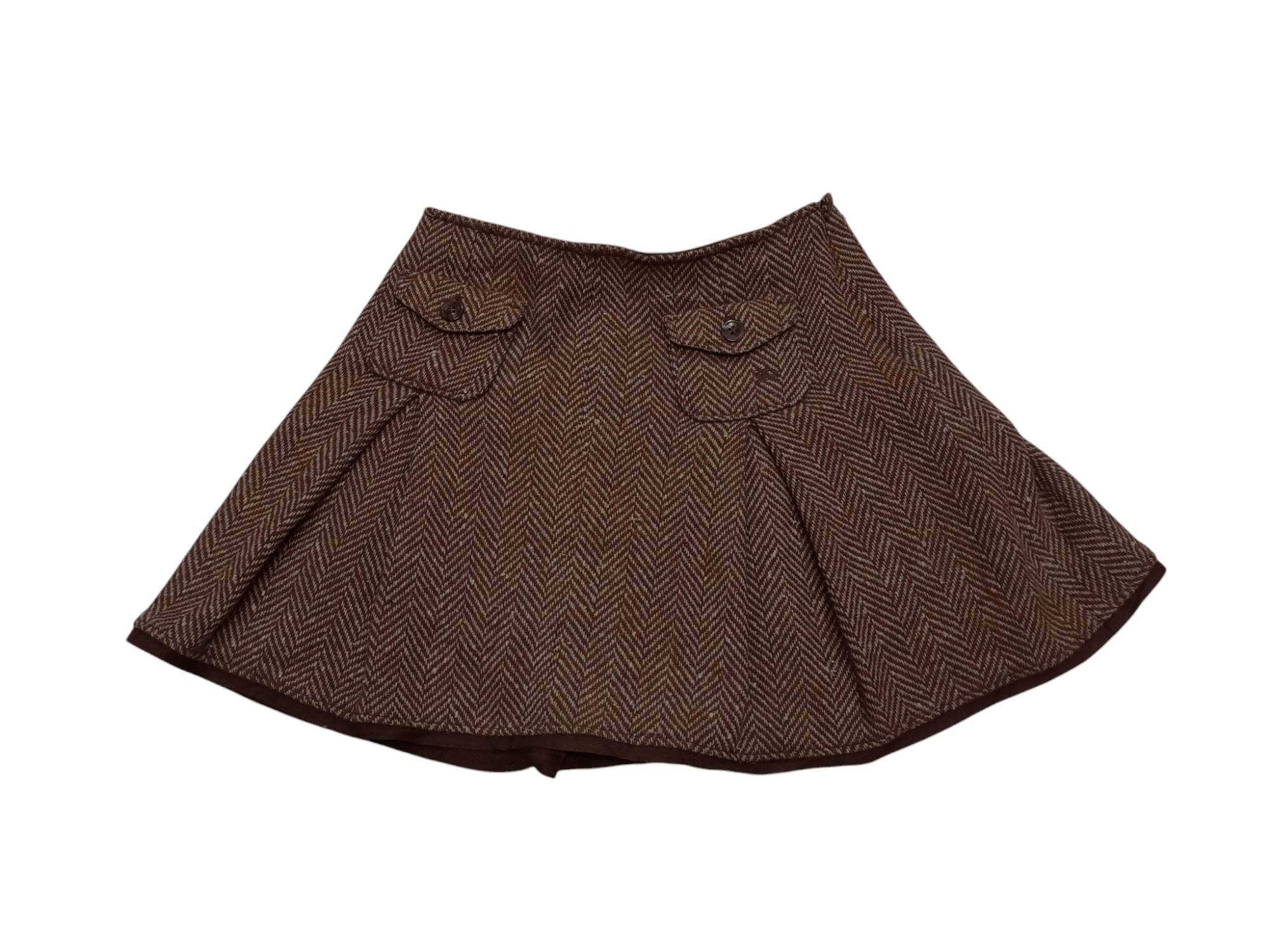 Burberry Rare Vintage Burberry London Blue Label Mini Skirt Size 27" / US 4 / IT 40 - 2 Thumbnail