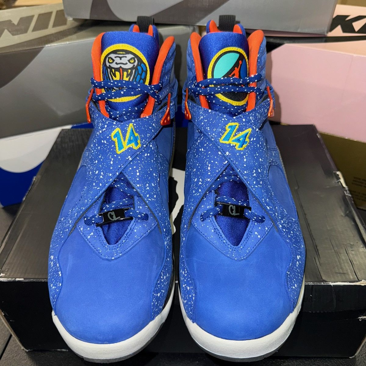 Jordan Brand × Nike Size 12 - Air Jordan 8 Retro Doernbecher - 729893-480 Size US 12 / EU 45 - 4 Thumbnail