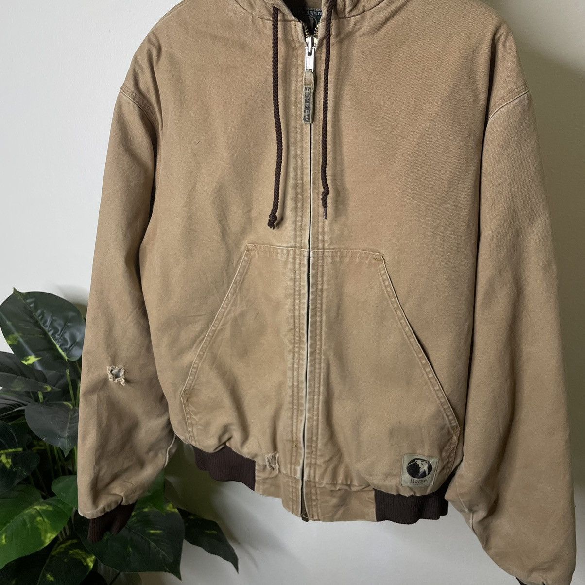 Carhartt × Vintage Vintage Berne Apparel Detroit Jacket Carharrt Style Size US XL / EU 56 / 4 - 2 Thumbnail