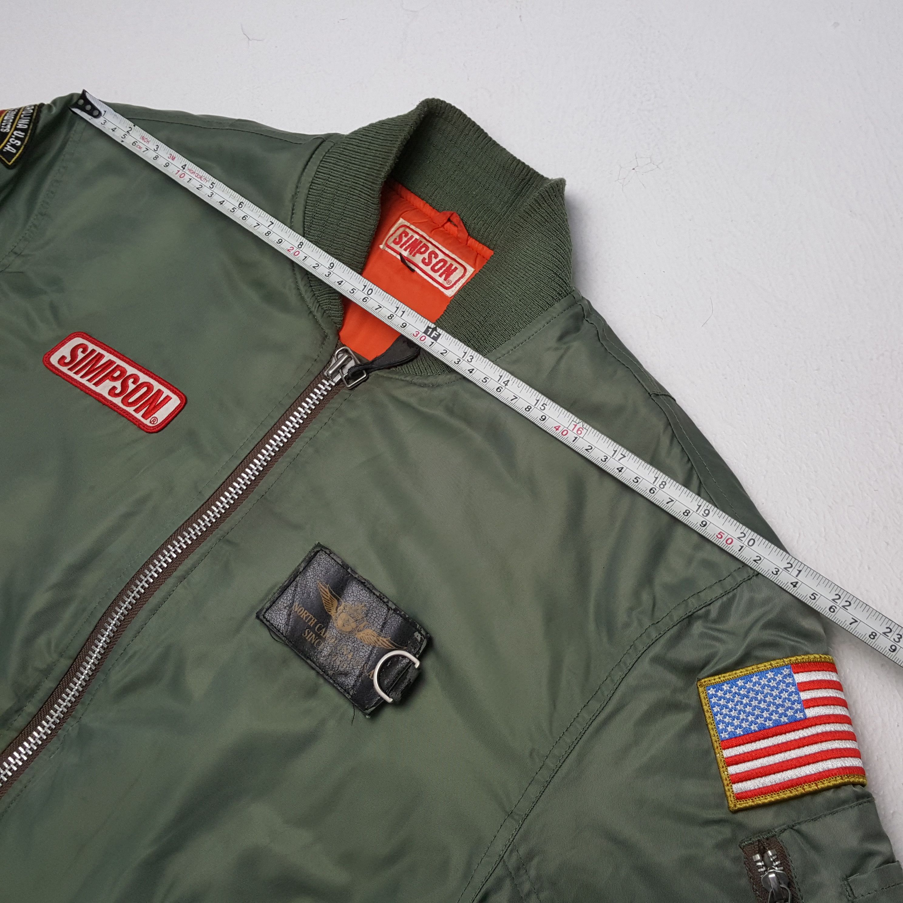 The Simpsons × Vintage Vintage SIMPSON NORTH CAROLINA Motorsports Racing Jacket Size US L / EU 52-54 / 3 - 5 Thumbnail