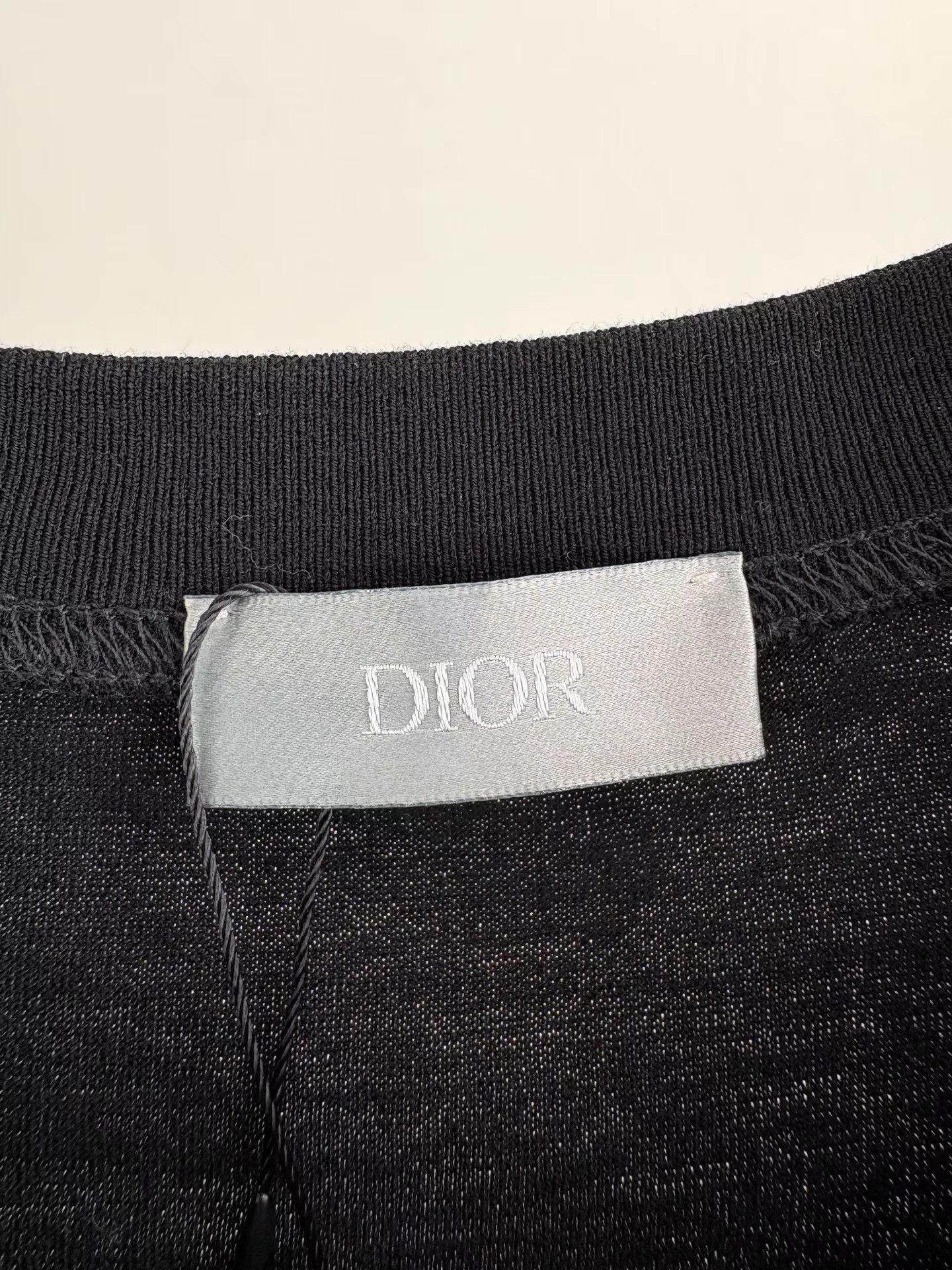 Dior DIOR Black Stamp Slogan Short Sleeve K1 Size US XXL / EU 58 / 5 - 4 Thumbnail