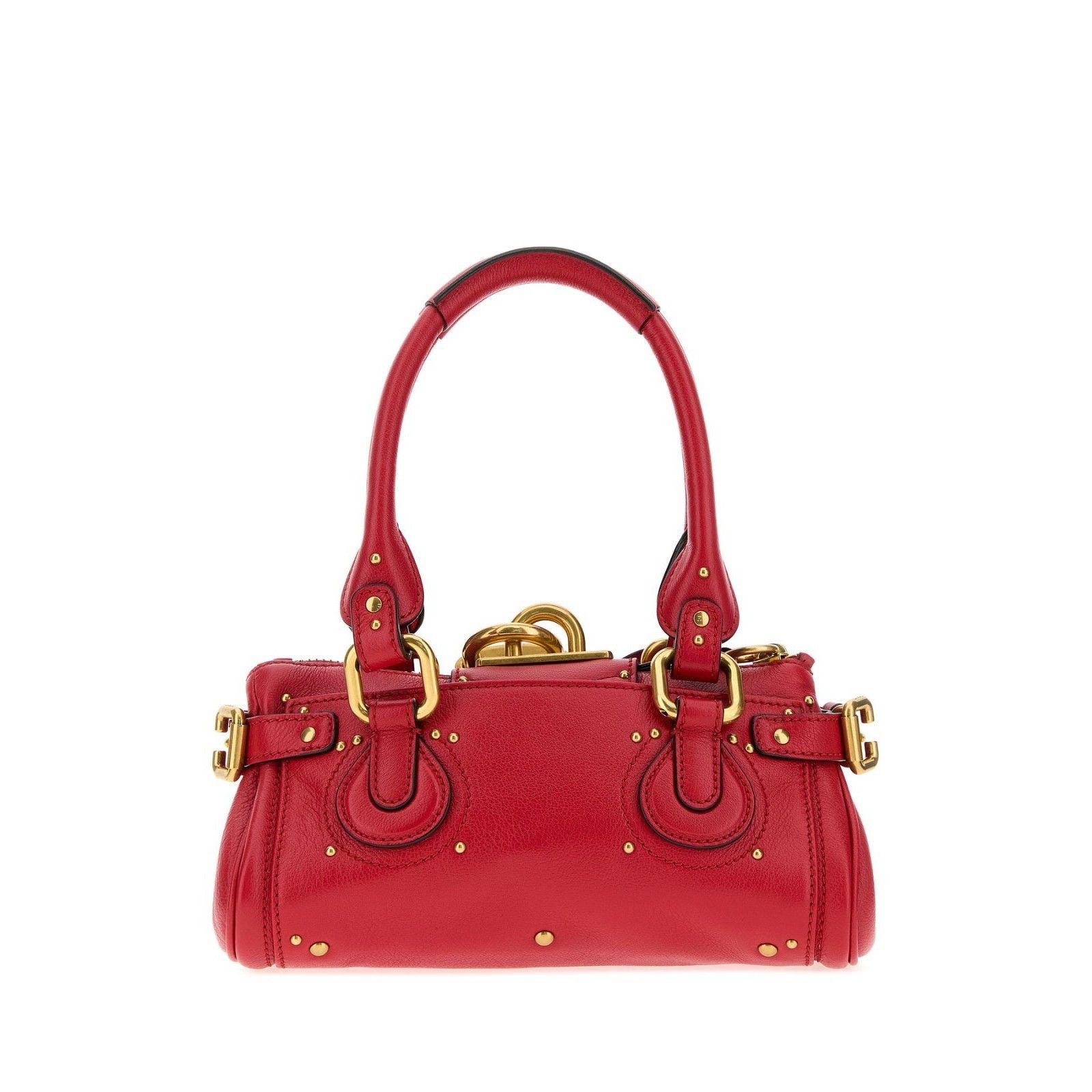 Chloe Chloe Paddington Small Red Top Handle Bag New & Authentic Size ONE SIZE - 3 Thumbnail
