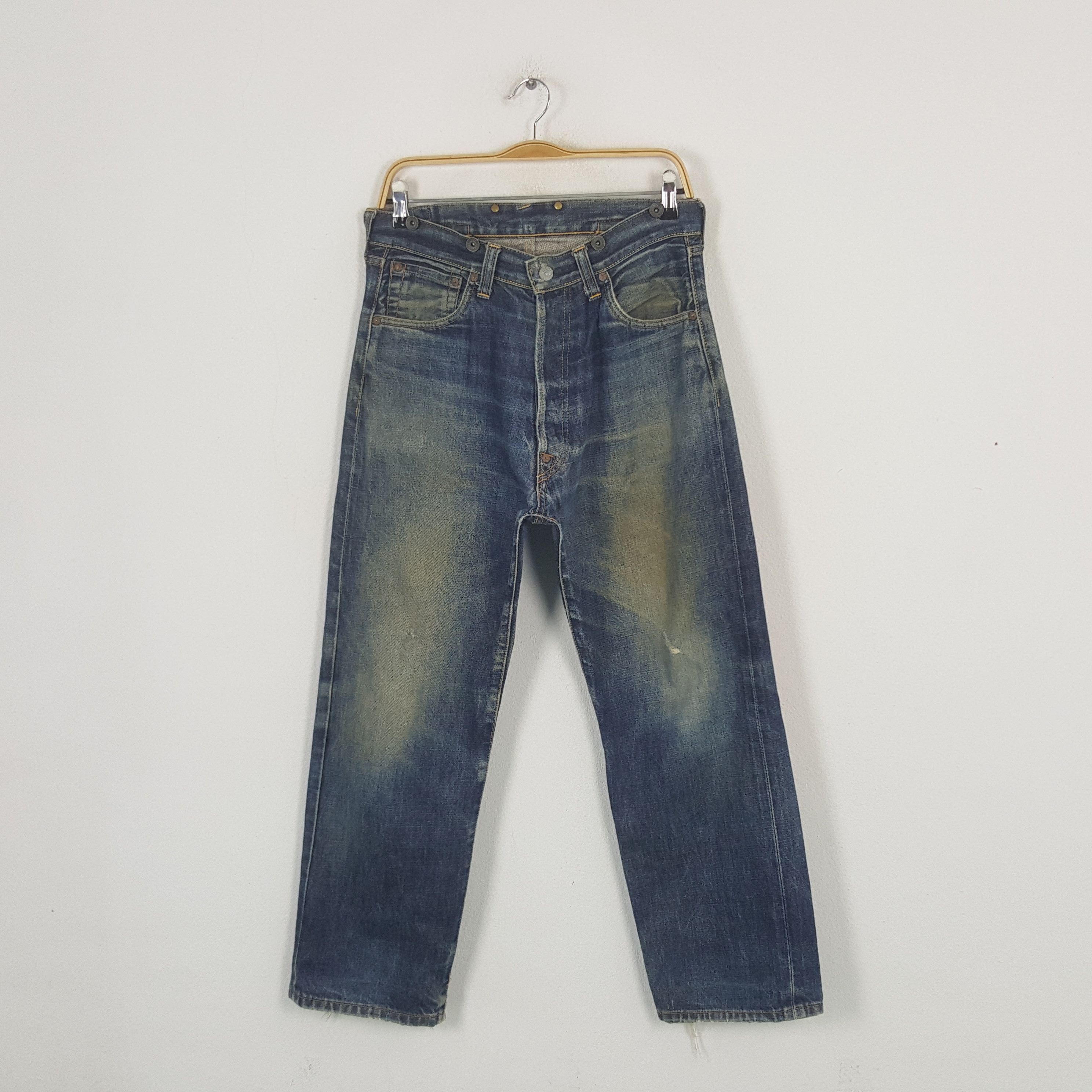 Evisu × Japanese Brand × Vintage Vintage Evisu Japanese Selvedge Custom Denim Jeans C280N20 Size US 31 - 4 Thumbnail