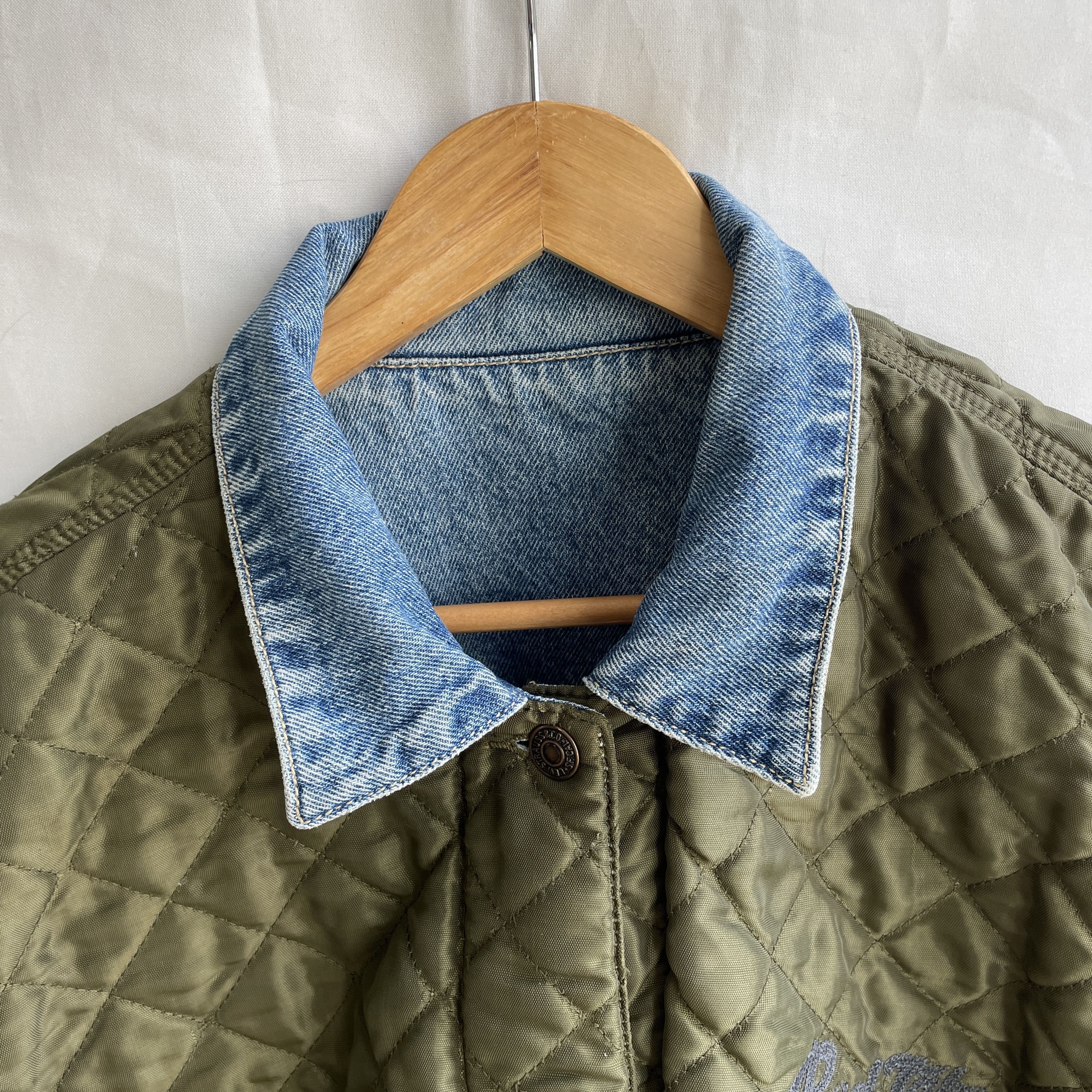 Levi's Levi's VTG 90s Reversible Quilted Chain Stitch Denim Trucker Size US M / EU 48-50 / 2 - 8 Thumbnail