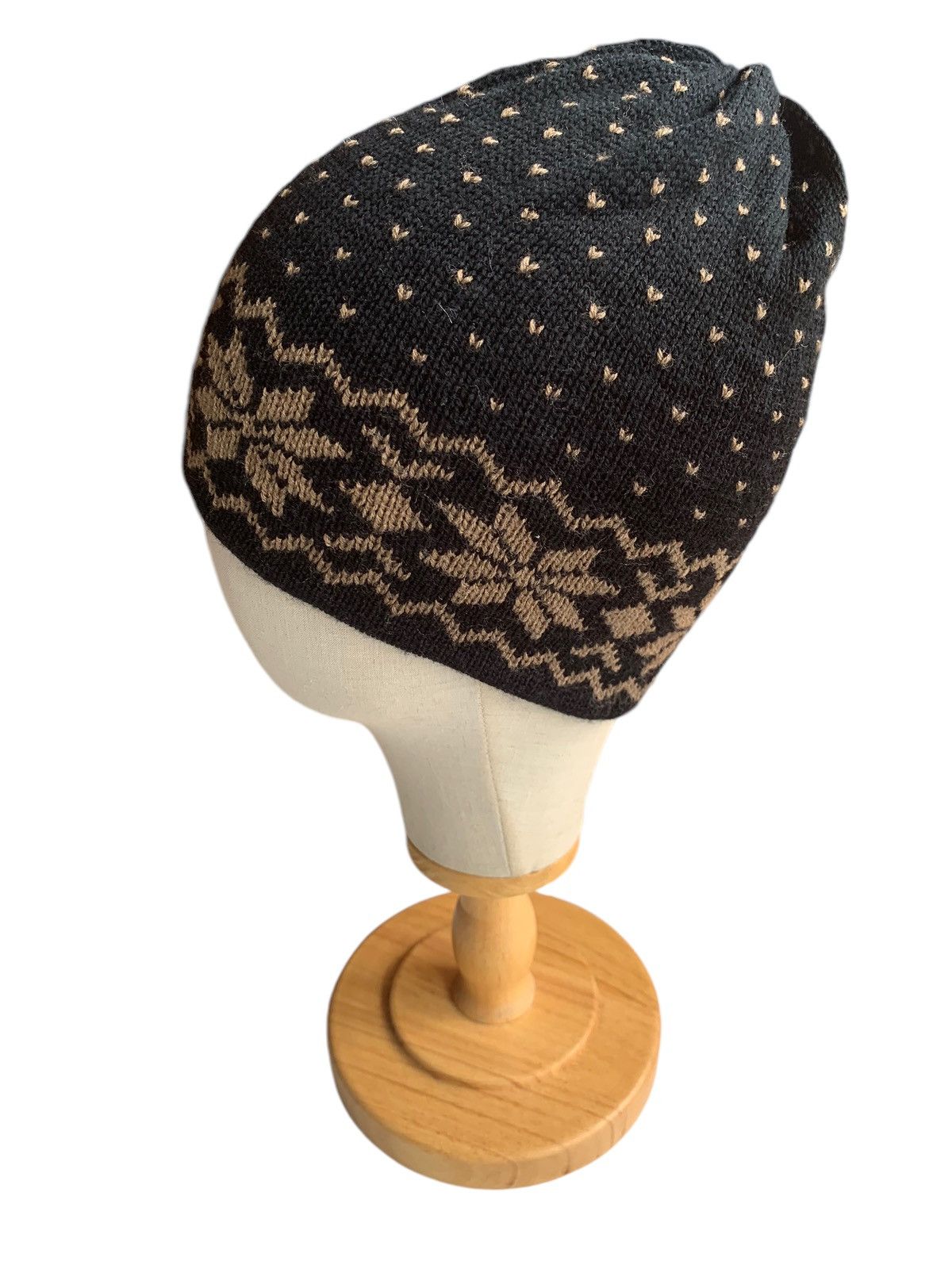 Japanese Brand × Kapital × Vintage Knitted Winter Sessions Reversible Nice Designe Beanie Hats Size ONE SIZE - 2 Thumbnail