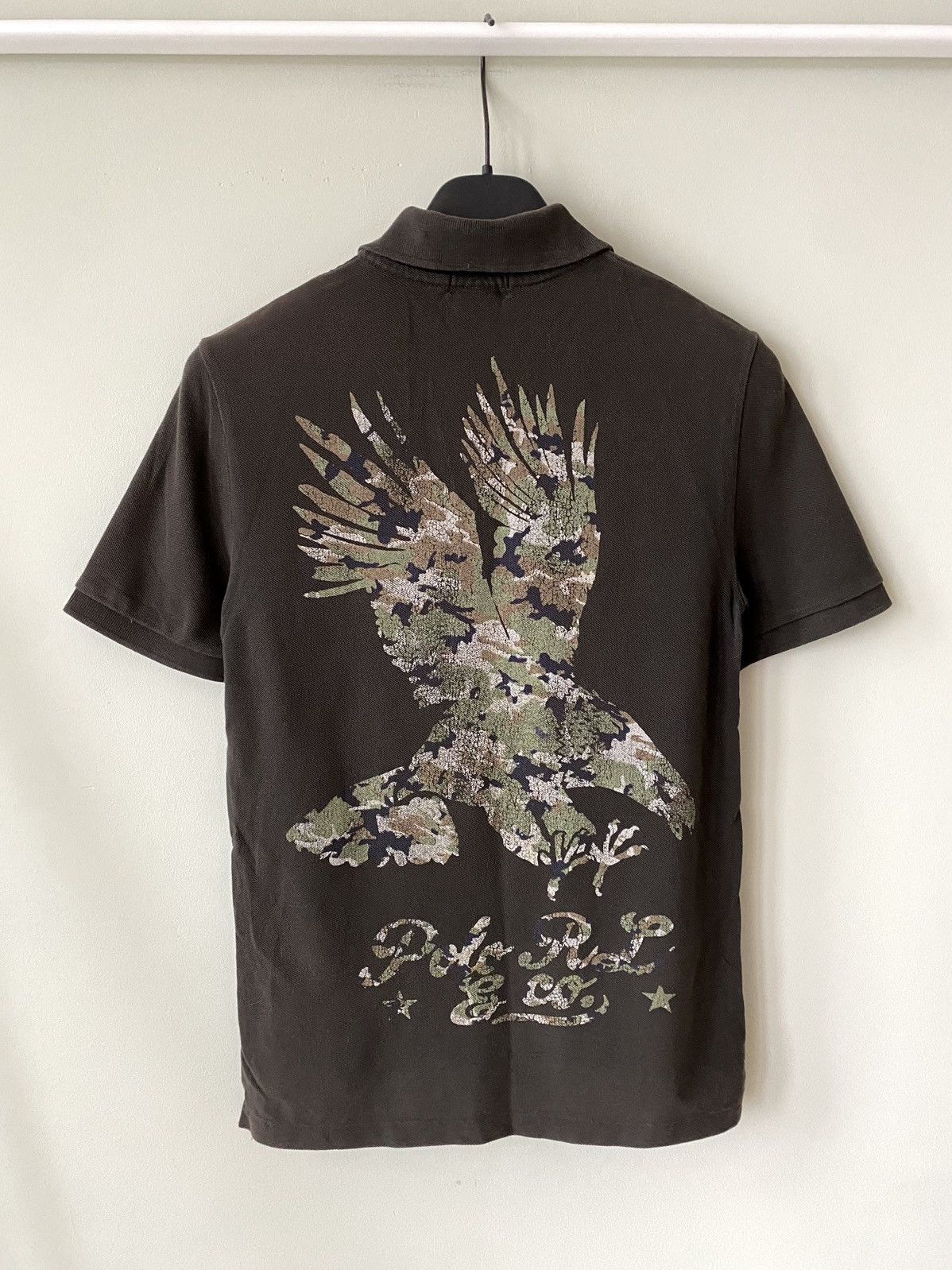 Polo Ralph Lauren Polo Ralph Lauren USA Eagle military vintage polo t shirt Size M / US 6-8 / IT 42-44 - 1 Thumbnail
