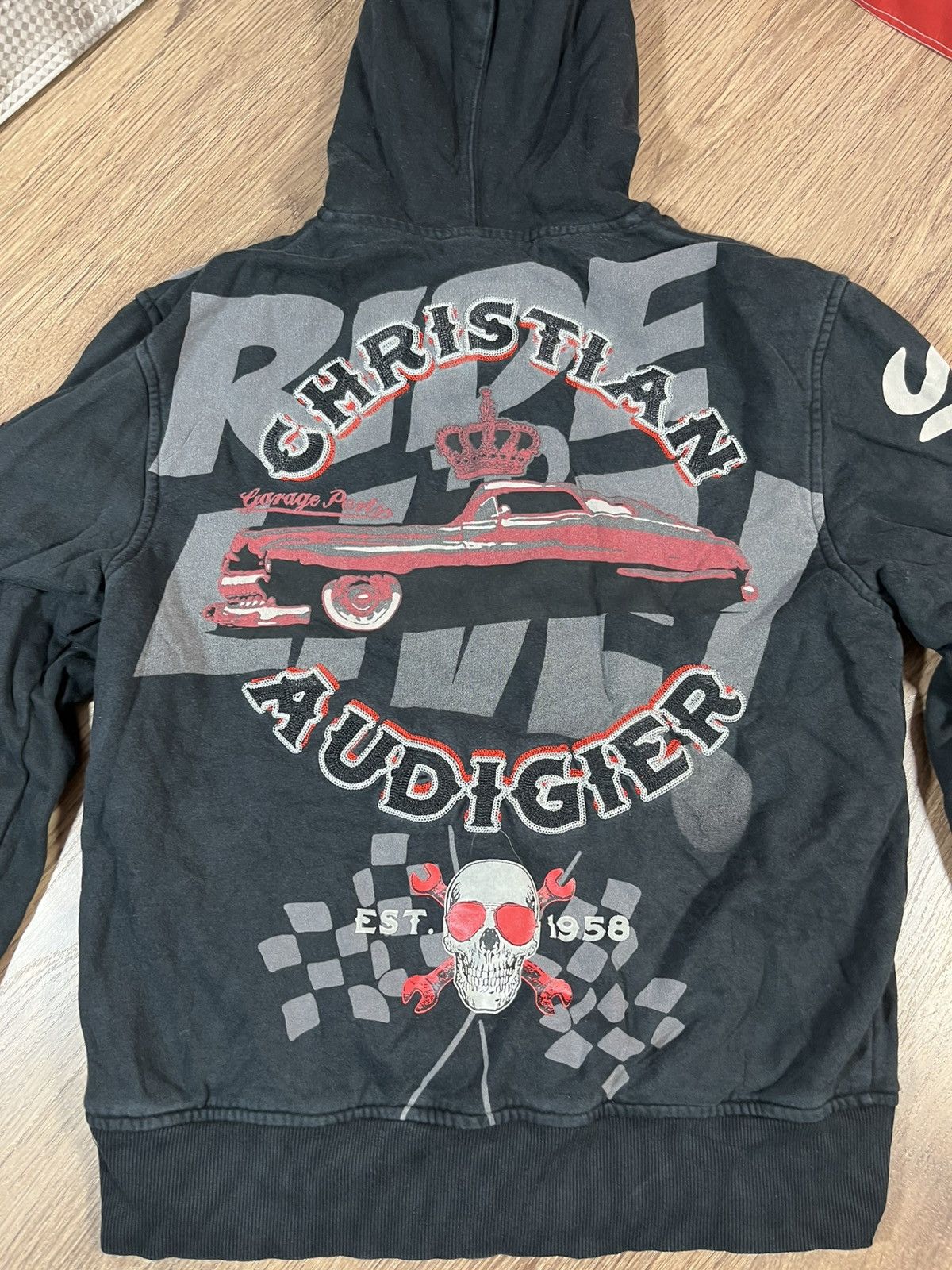 Christian Audigier Christian Audigier Zip Hoodie Size US L / EU 52-54 / 3 - 13 Thumbnail